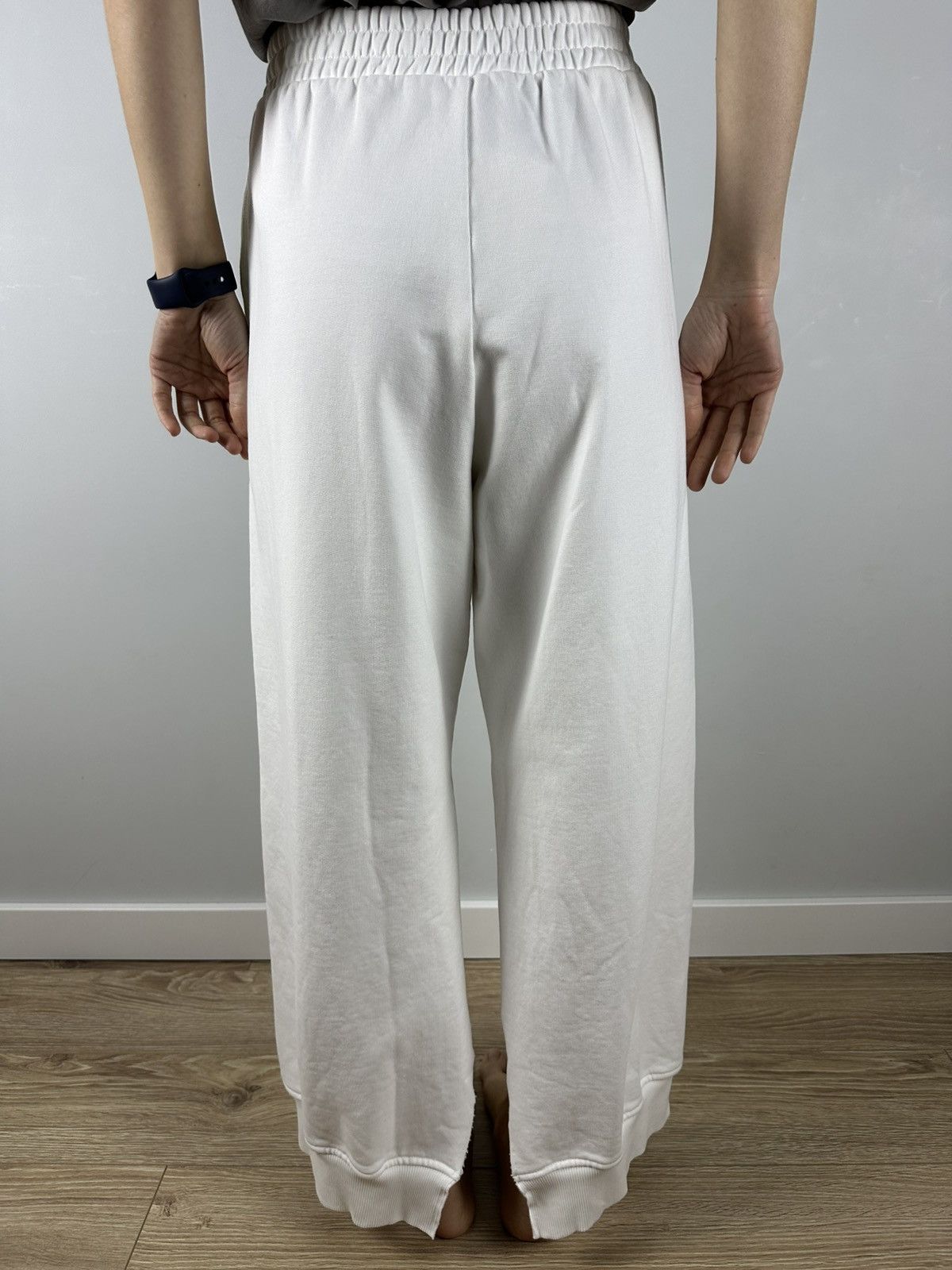 Maison Margiela Rare MM6 Maison Margiela Easy Wide Sweat Pants White Size 26" / US 2 / IT 38 - 6 Thumbnail