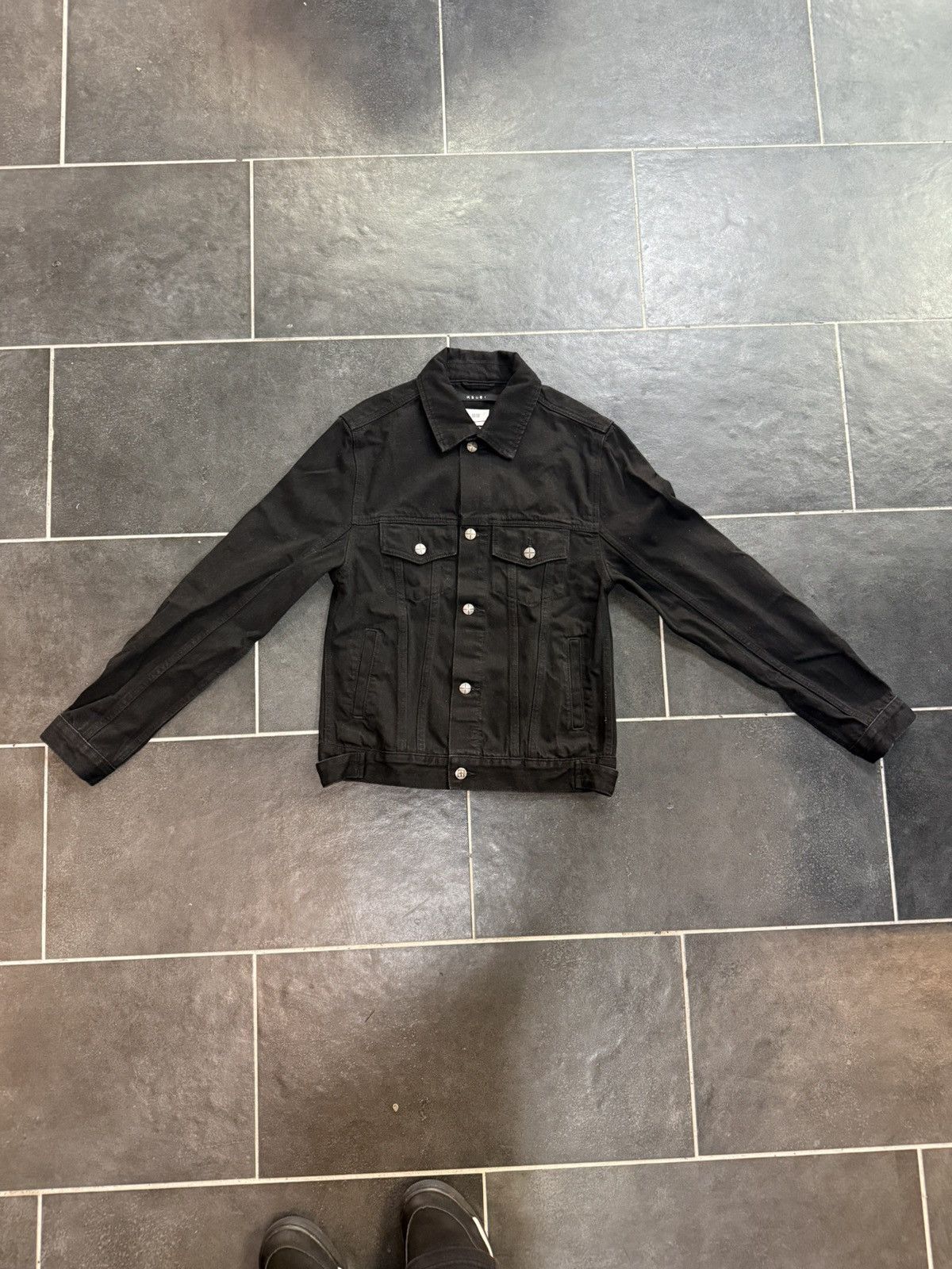 Ksubi Ksubi Black Denim Jean Jacket Size US S / EU 44-46 / 1 - 1 Thumbnail