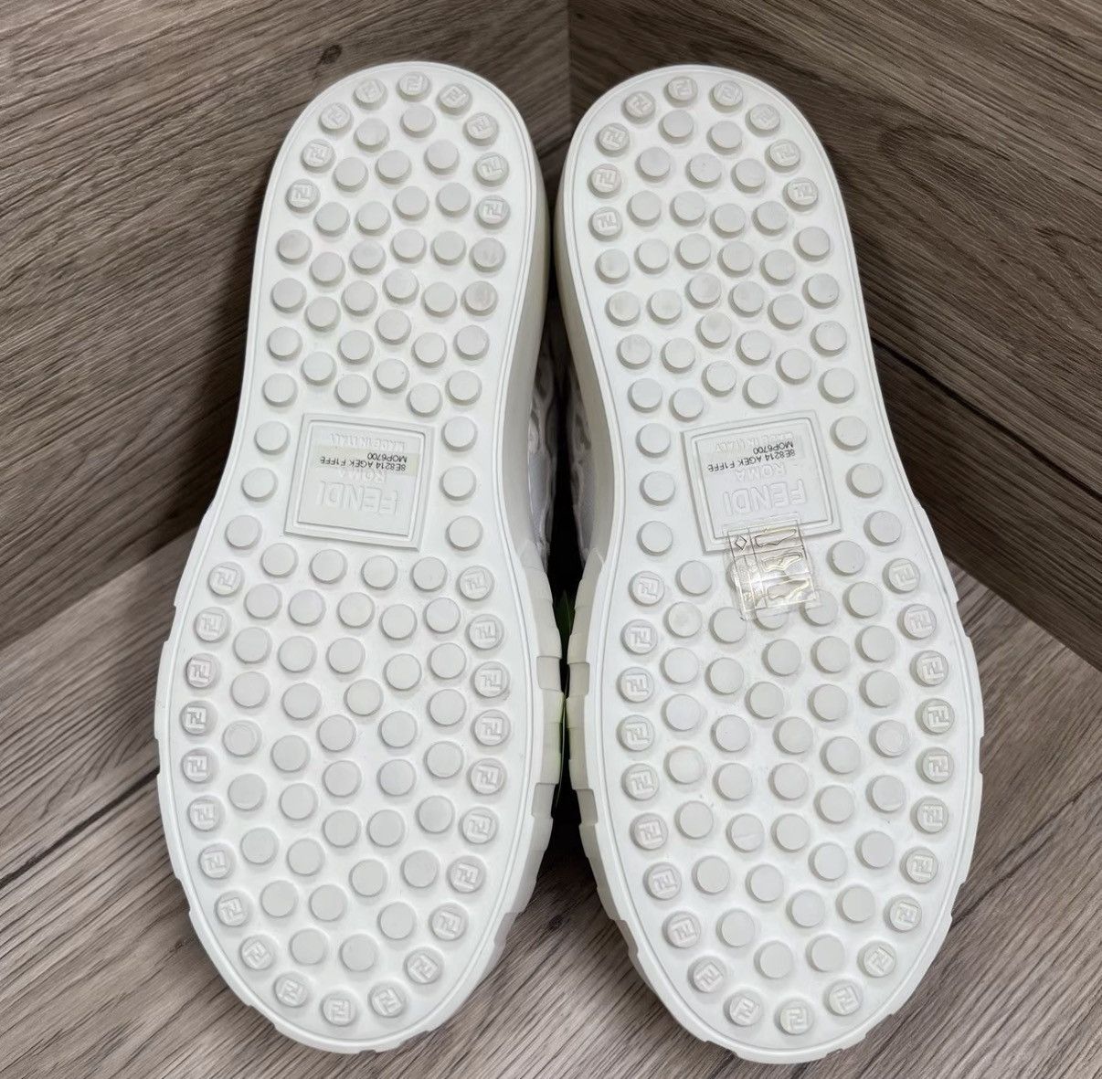 Fendi Fendi Force Beige & White Retro Sneakers J41 Size US 6 / IT 36 - 5 Thumbnail