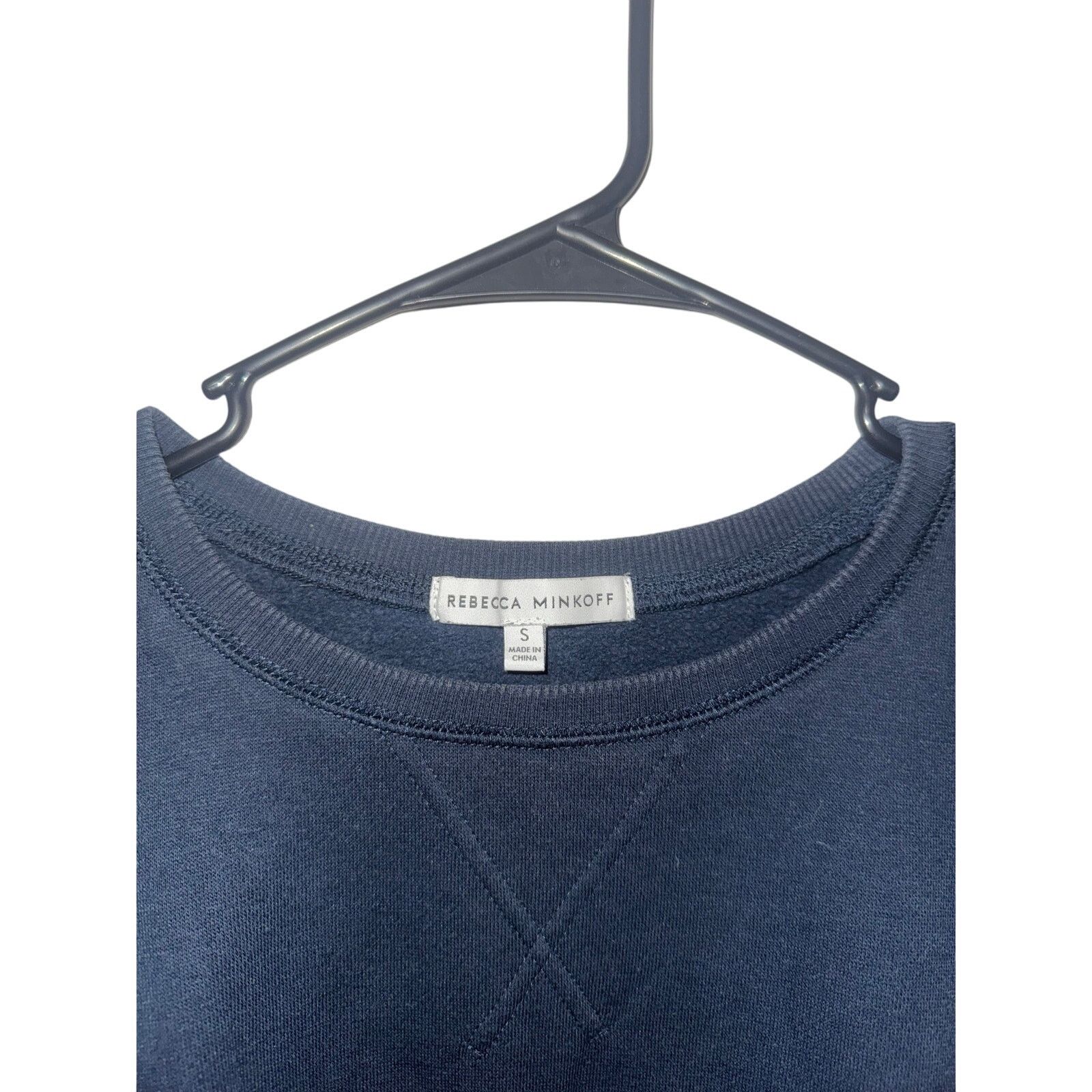 Rebecca Minkoff Rebecca Minkoff Janine Sweatshirt - Black - Size Small Size S / US 4 / IT 40 - 4 Thumbnail