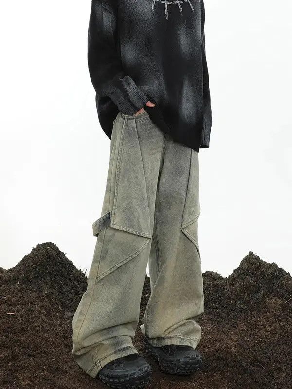 Jean Fukatsu x natsu Opium Baggy Denim Jeans y2k Size US 30 / EU 46 - 5 Thumbnail