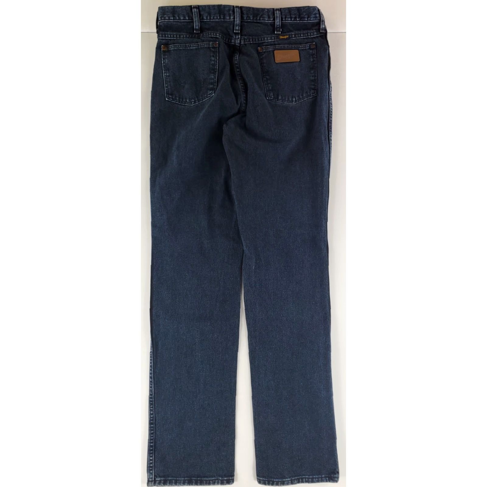 Wrangler VINTAGE Wrangler Jeans 90s 936NTF Dark Blue Made USA Mens 34x36 Jeans Regular Blue Mens Straight 34 36 Size US 34 / EU 50 - 5 Thumbnail