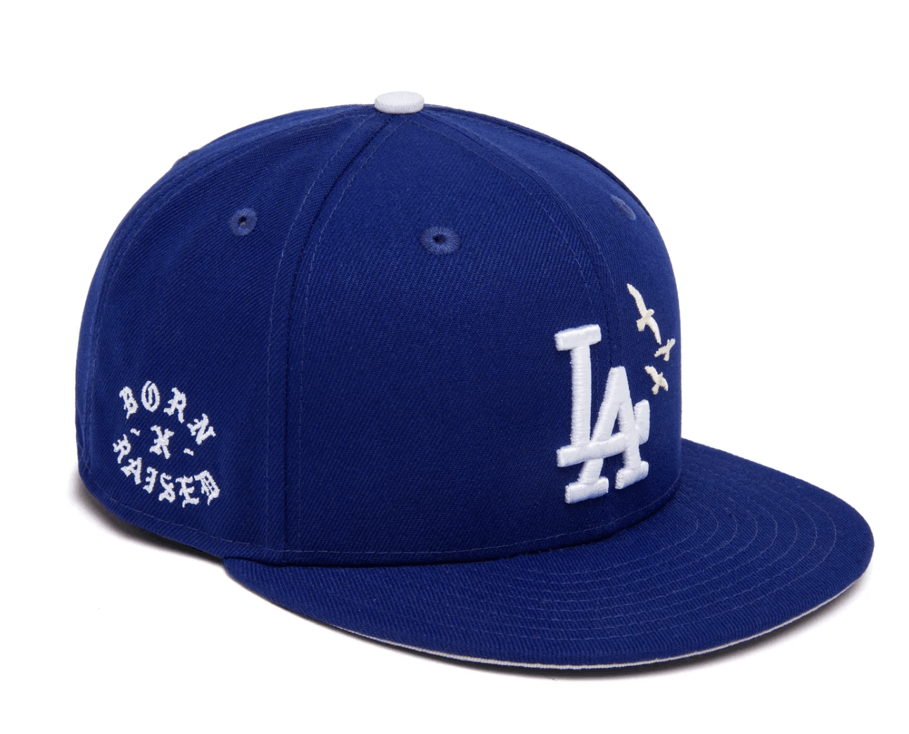 Born X Raised (7 3/4) NEW ERA BORN X RAISED + DODGERS SEAGULL HAT: BLUE Size ONE SIZE - 10 Thumbnail