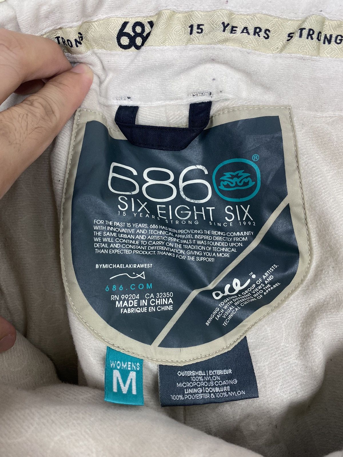 686 Rare‼️ Six Eight Six Ski Pants Size 32" / US 10 / IT 46 - 7 Thumbnail
