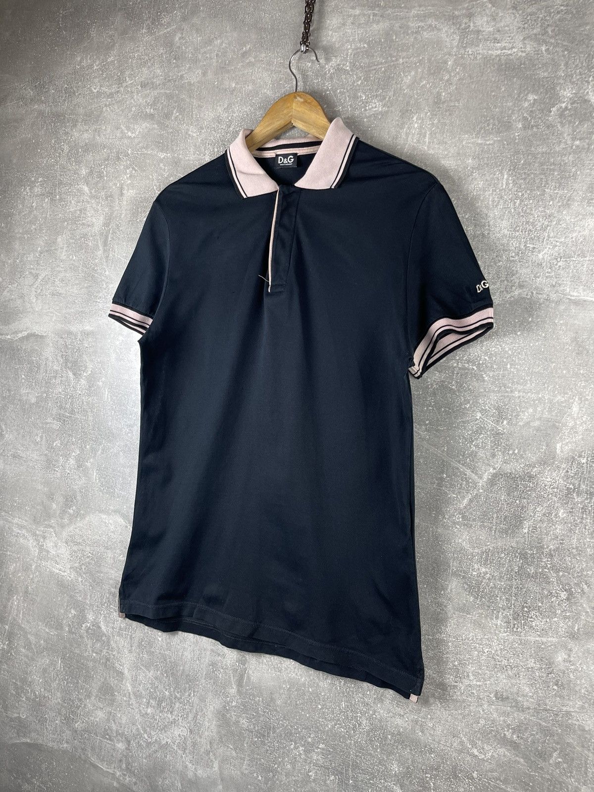 Dolce & Gabbana Vintage 2000 Dolce & Gabbana Polo Shirt Y2K Archive Contrass Size US XL / EU 56 / 4 - 2 Thumbnail