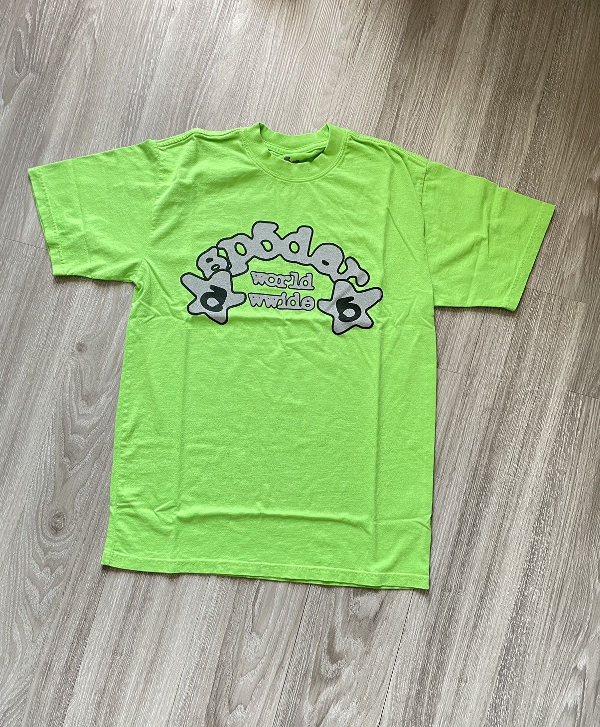 image of Spider Worldwide Sp5Der Worldwide T-Shirt in Green, Men's (Size Small)