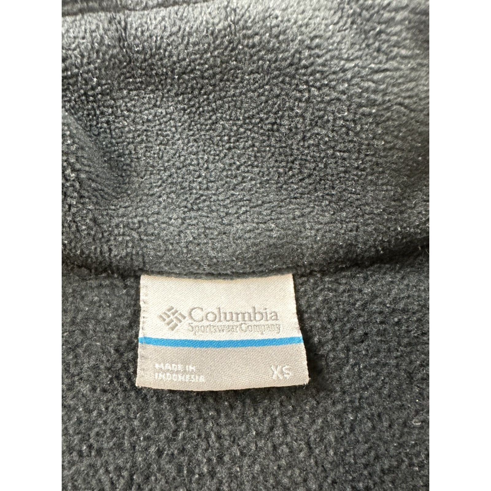Vintage Columbia Jacket Womens Size XS Black Full Zip Up Fleece Zipped Pockets Regular Fall Spring Winter Basic Jacket Size XS / US 0-2 / IT 36-38 - 3 Thumbnail