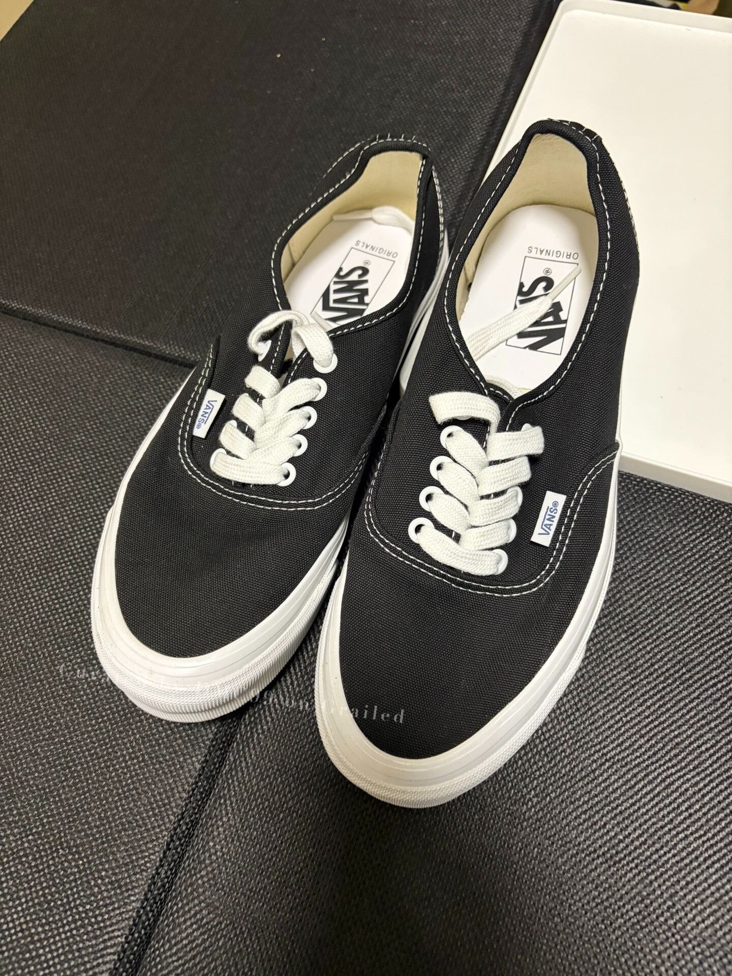 Vans Vans Vault OG Authentic LX Black Suede | Grailed