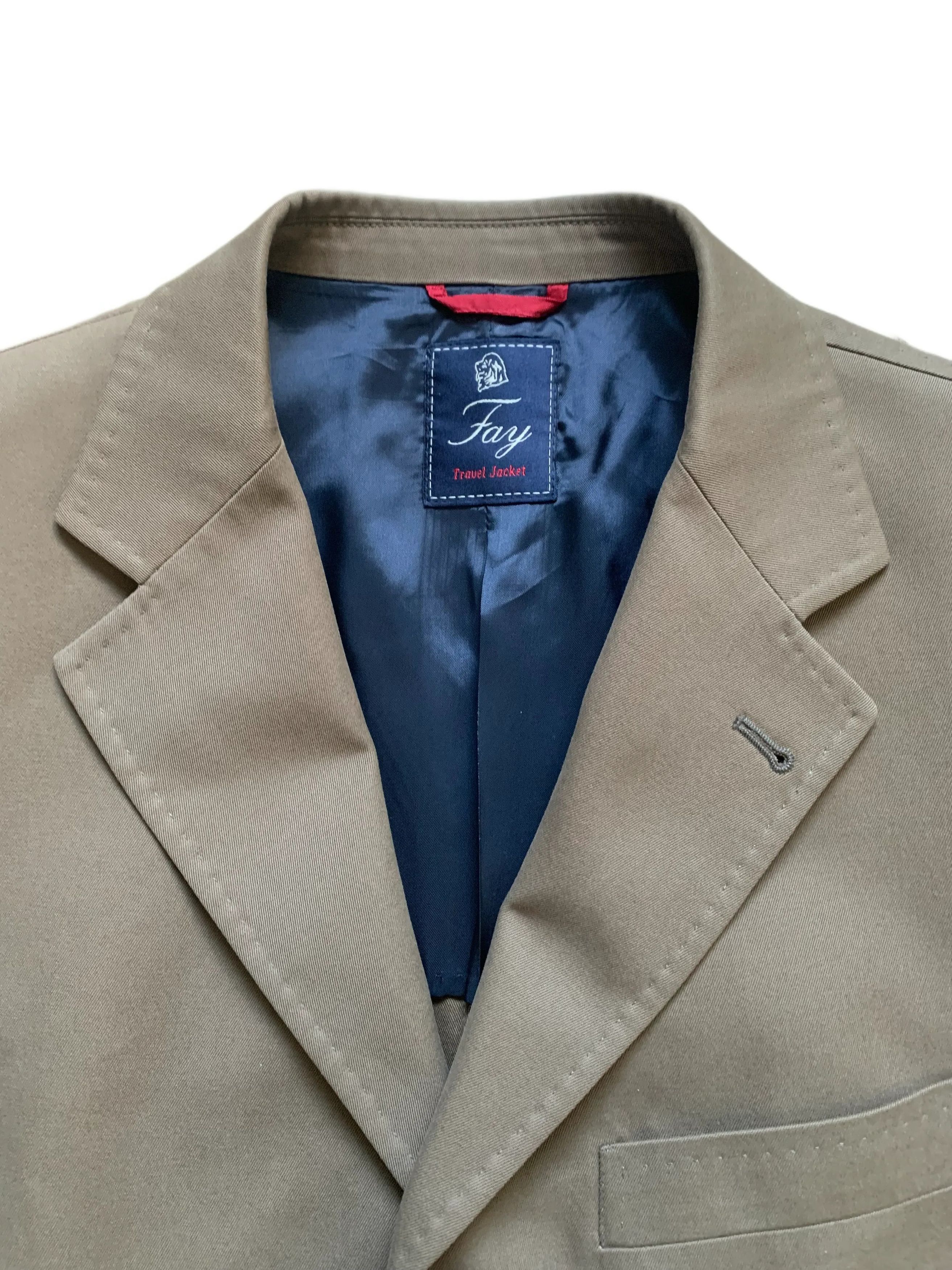 Fay Fay Travel Jacket - 100% cotton Size US L / EU 52-54 / 3 - 7 Thumbnail