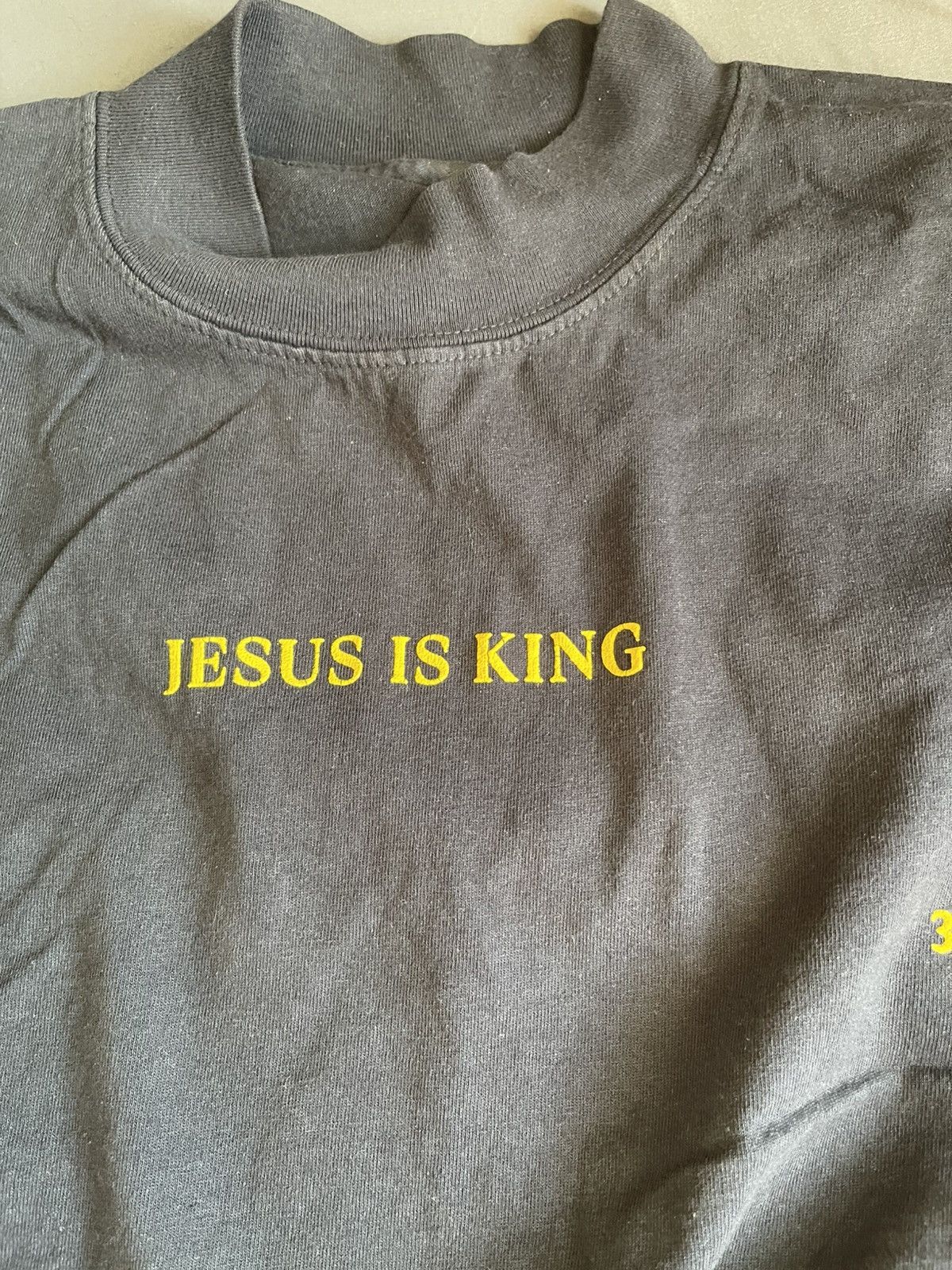 Kanye West × Yeezy Kanye West Jesus Is King Vinyl T-Shirt II Size US L / EU 52-54 / 3 - 6 Thumbnail