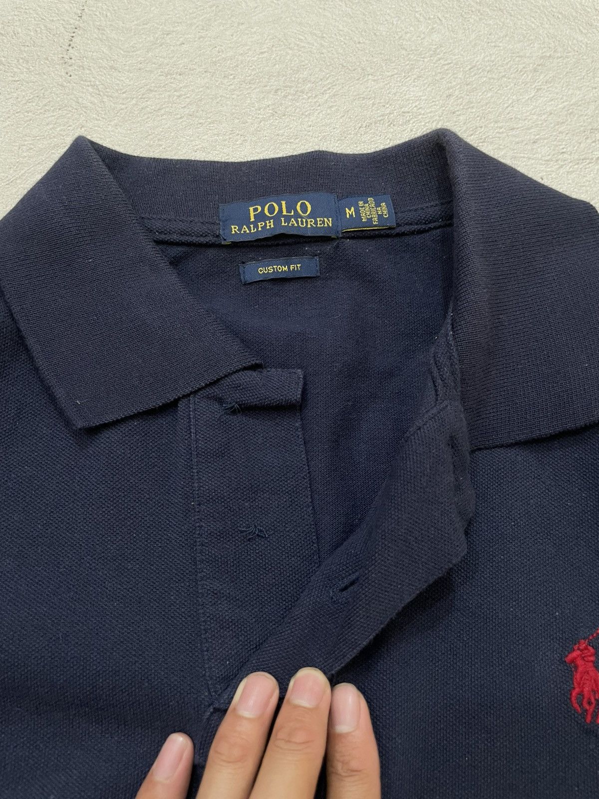 RRL Ralph Lauren 2000s Polo RL Long Polo Shirt Navy Hysteric Ifsix y’s Size US M / EU 48-50 / 2 - 4 Thumbnail