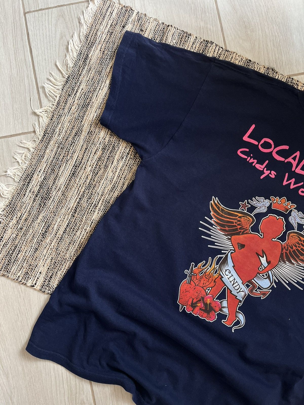 Fruit Of The Loom × Vintage Vintage Local Crew T-Shirt cindys world tour size XL Size US XL / EU 56 / 4 - 7 Thumbnail
