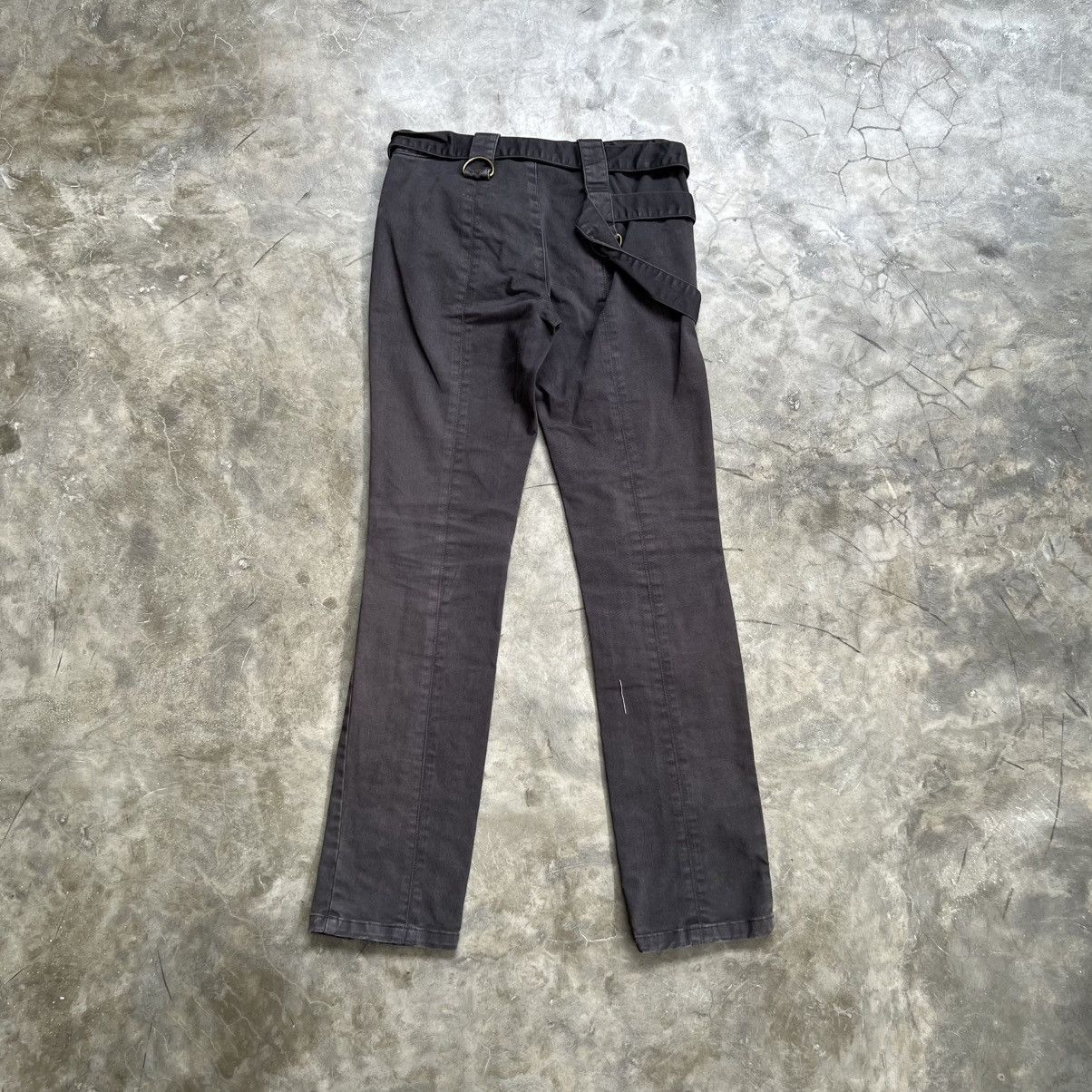 Undercover 2000s Moussy Undercover Washed Bondage Bottom Zip Pants Size US 27 - 3 Thumbnail