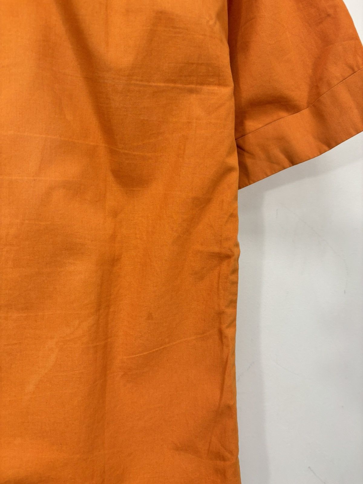 Dolce & Gabbana Vintage Dolce & Gabbana Orange Pocket Short Sleeve Shirt Size US M / EU 48-50 / 2 - 19 Thumbnail
