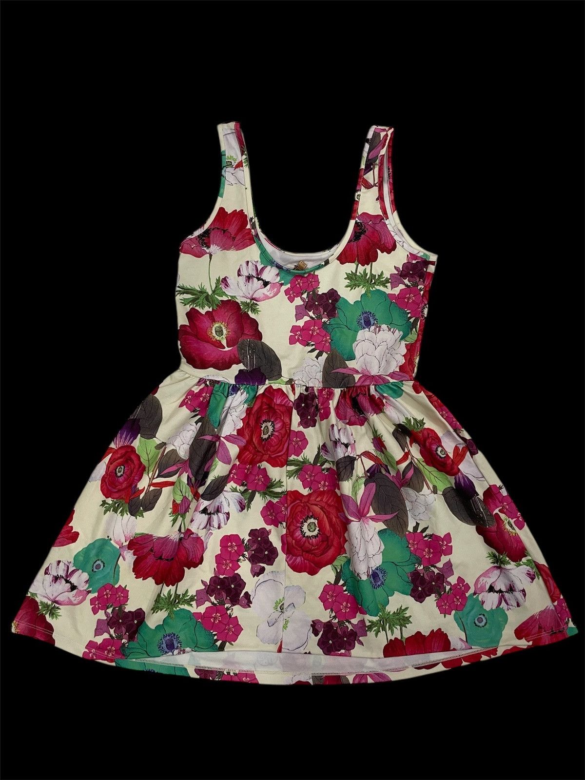 Zara Zara Trafaluc top dress Pop Art Floral Designer Fashion sz M Size M / US 6-8 / IT 42-44 - 3 Thumbnail