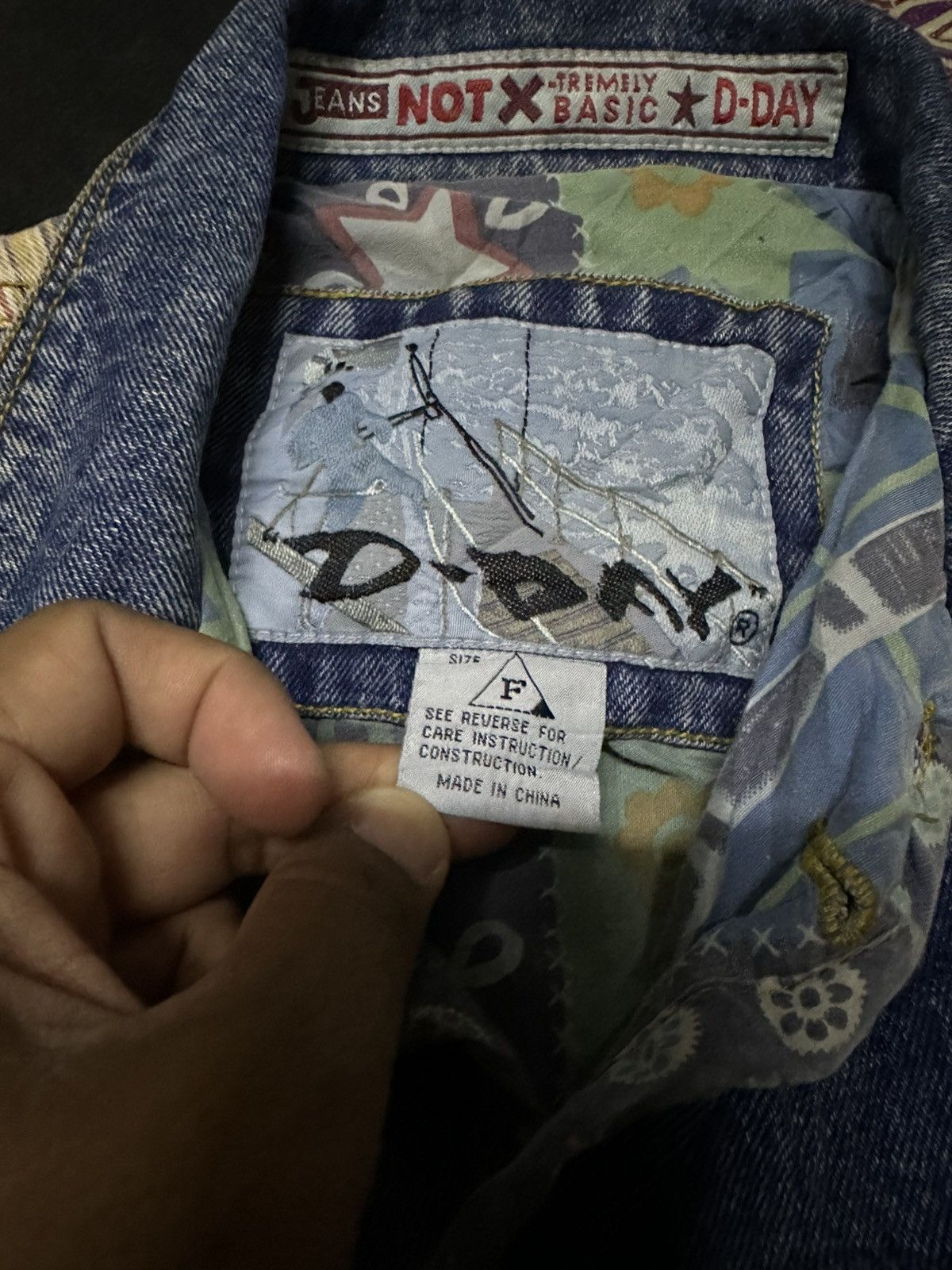 Vintage Vintage vest D-day denim Size US L / EU 52-54 / 3 - 7 Thumbnail