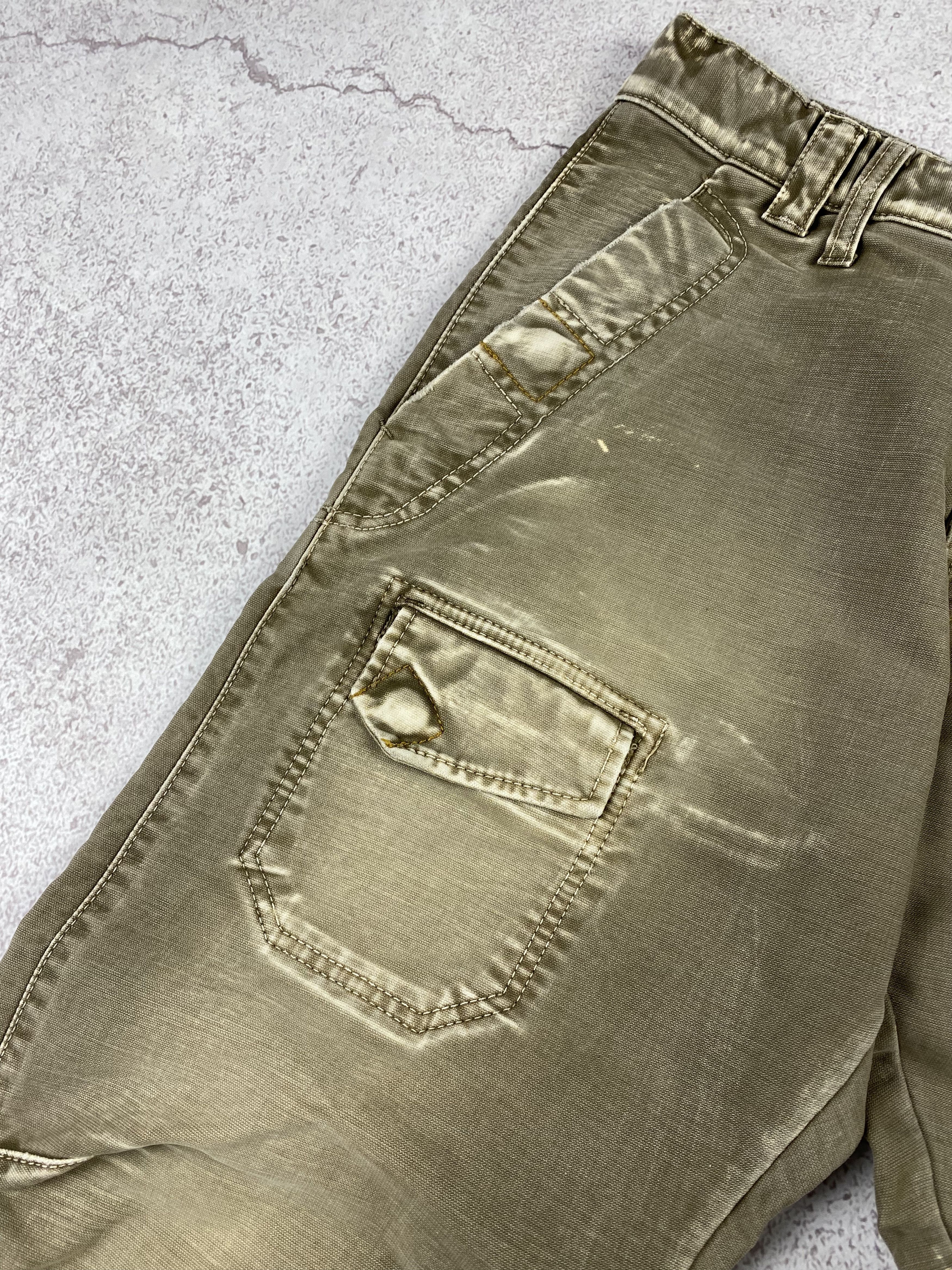 Japanese Brand × Vintage Vintage Y2k Military Japan Cargo Pants Size US 29 - 6 Thumbnail