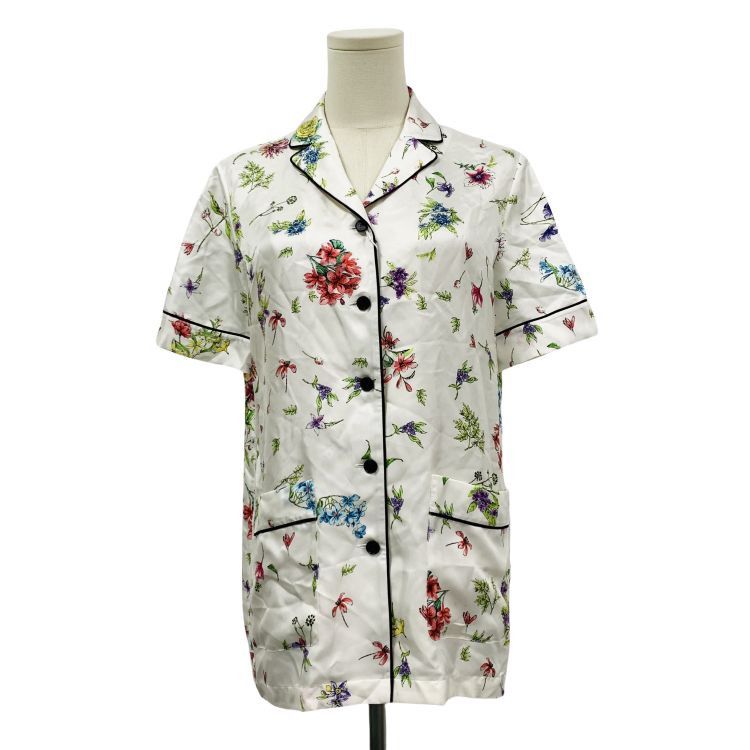 Dior Dior Floral Silk Button Up Shirt Size 34 Size XS / US 0-2 / IT 36-38 - 1 Thumbnail