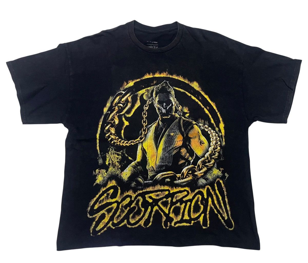 GOAT Crew Vintage Mortal Kombat Get Over Here Shirt Tee Size US XL / EU 56 / 4 - 1 Thumbnail