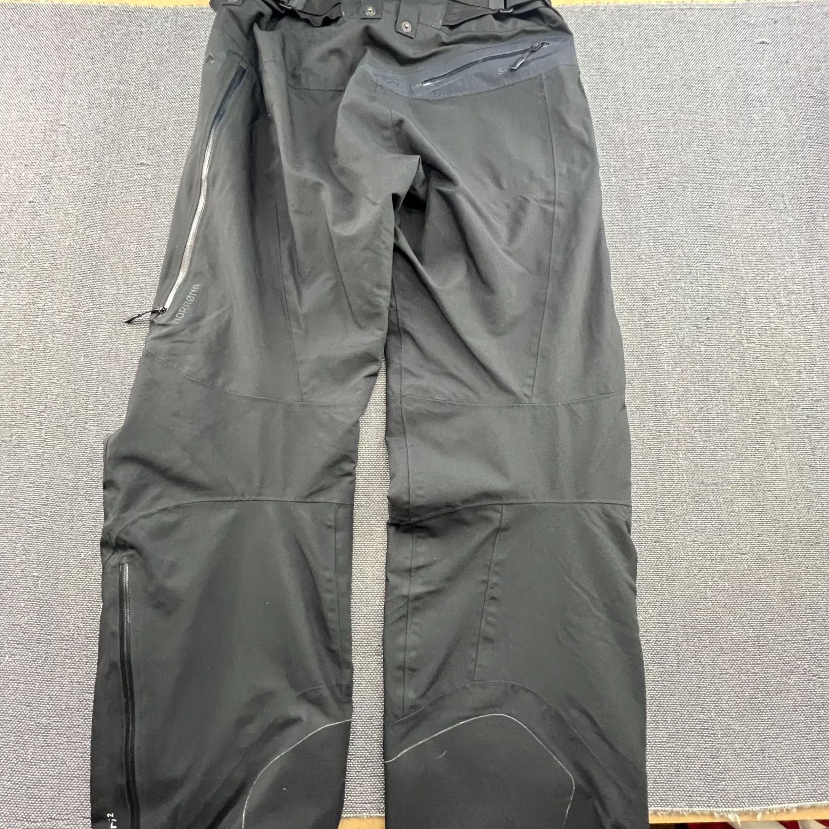 Vintage Norrona Stranda Dri2 Insulated Snow Pants Womens Large Black Snowboard Size 36" / US 14 / IT 50 - 4 Thumbnail