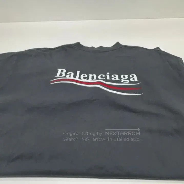 Balenciaga Balenciaga SS22 Men’s Gray Logo Embroidered T. Size US S / EU 44-46 / 1 - 8 Thumbnail