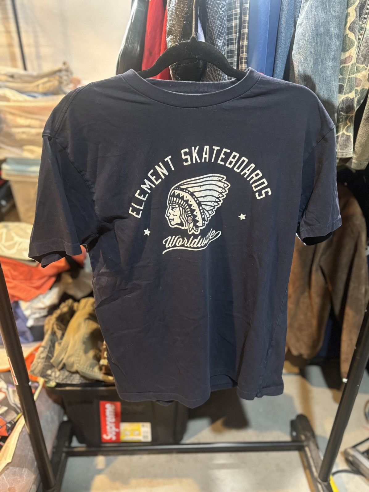 Element Element Skateboards Blue Tee Size US M / EU 48-50 / 2 - 1 Thumbnail