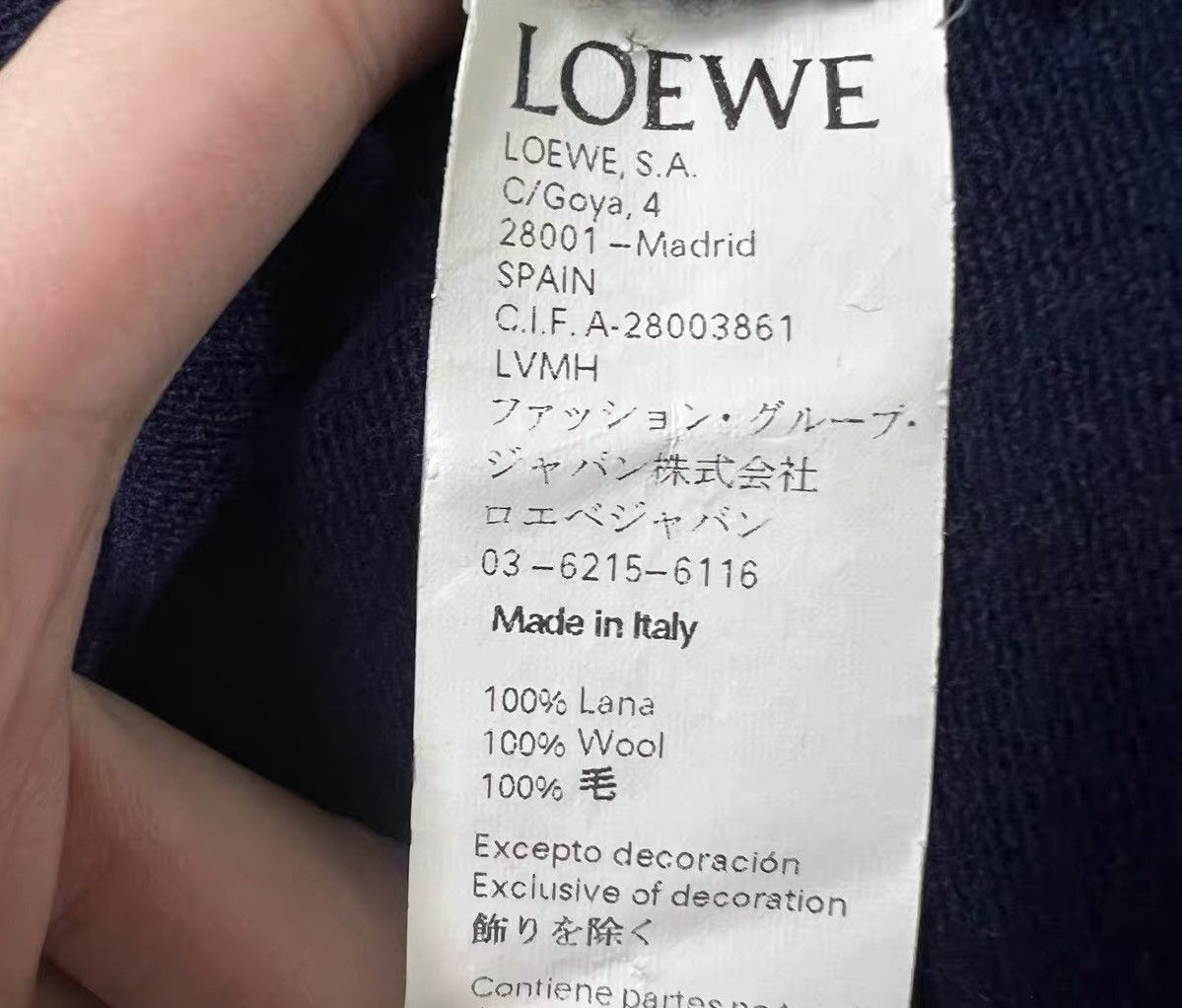 Loewe Loewe knit sweater Size US S / EU 44-46 / 1 - 4 Thumbnail