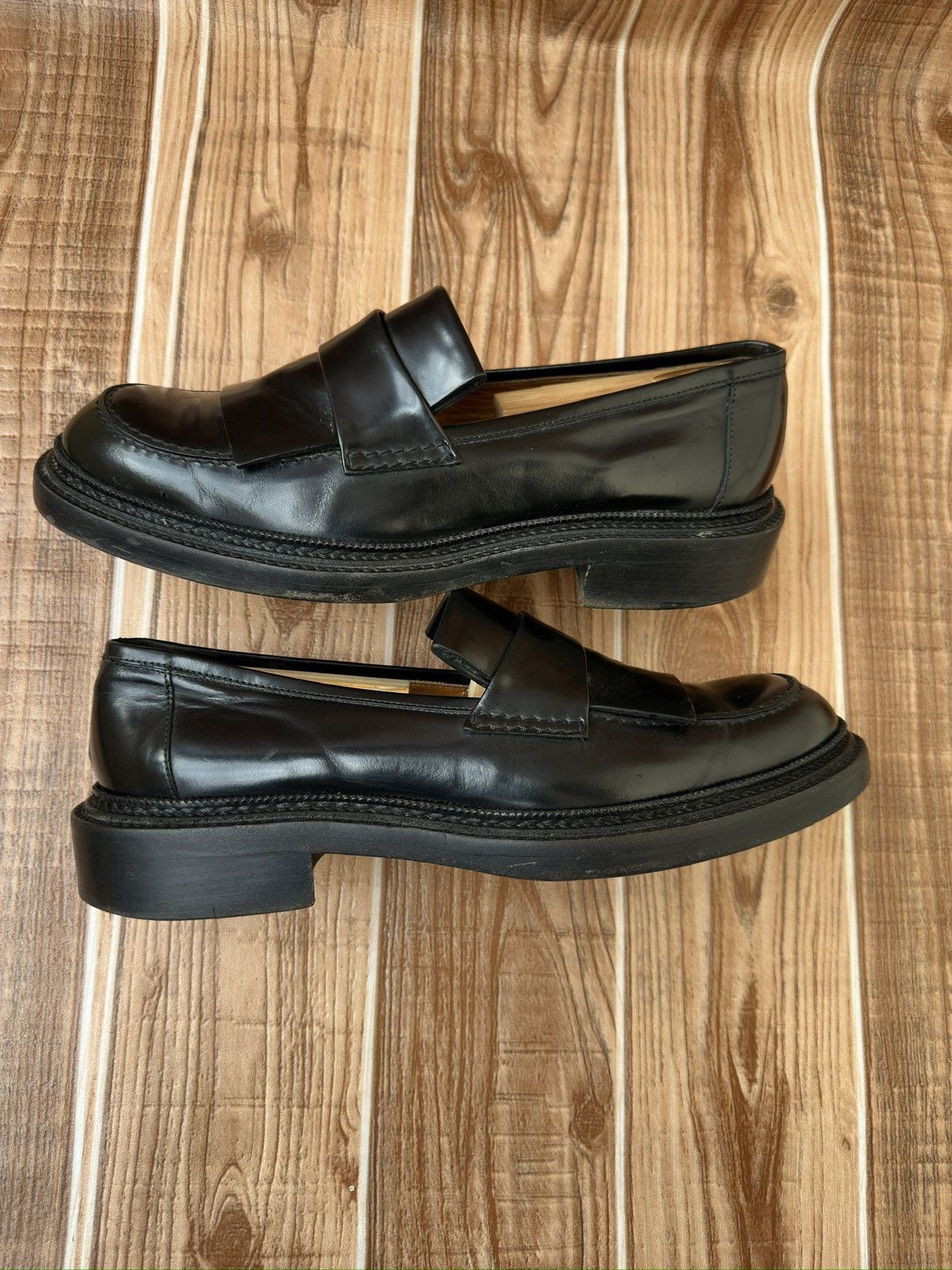 Jil Sander Jil Sander Black Derby Loafer Size US 7 / EU 40 - 9 Thumbnail