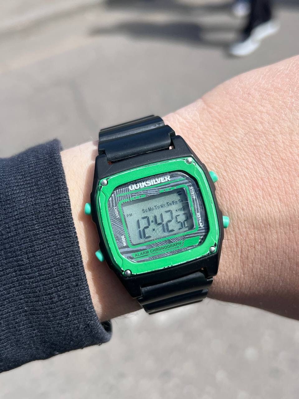 Quiksilver × Vintage Vintage 00s Quiksilver Digital Alarm Chronograph Watch Size ONE SIZE - 11 Thumbnail