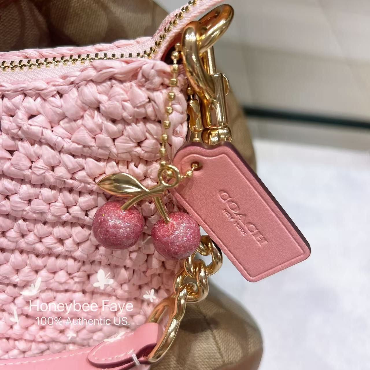 Coach Teri Shoulder Bag CBH59 Cherry Blossom Size ONE SIZE - 5 Thumbnail