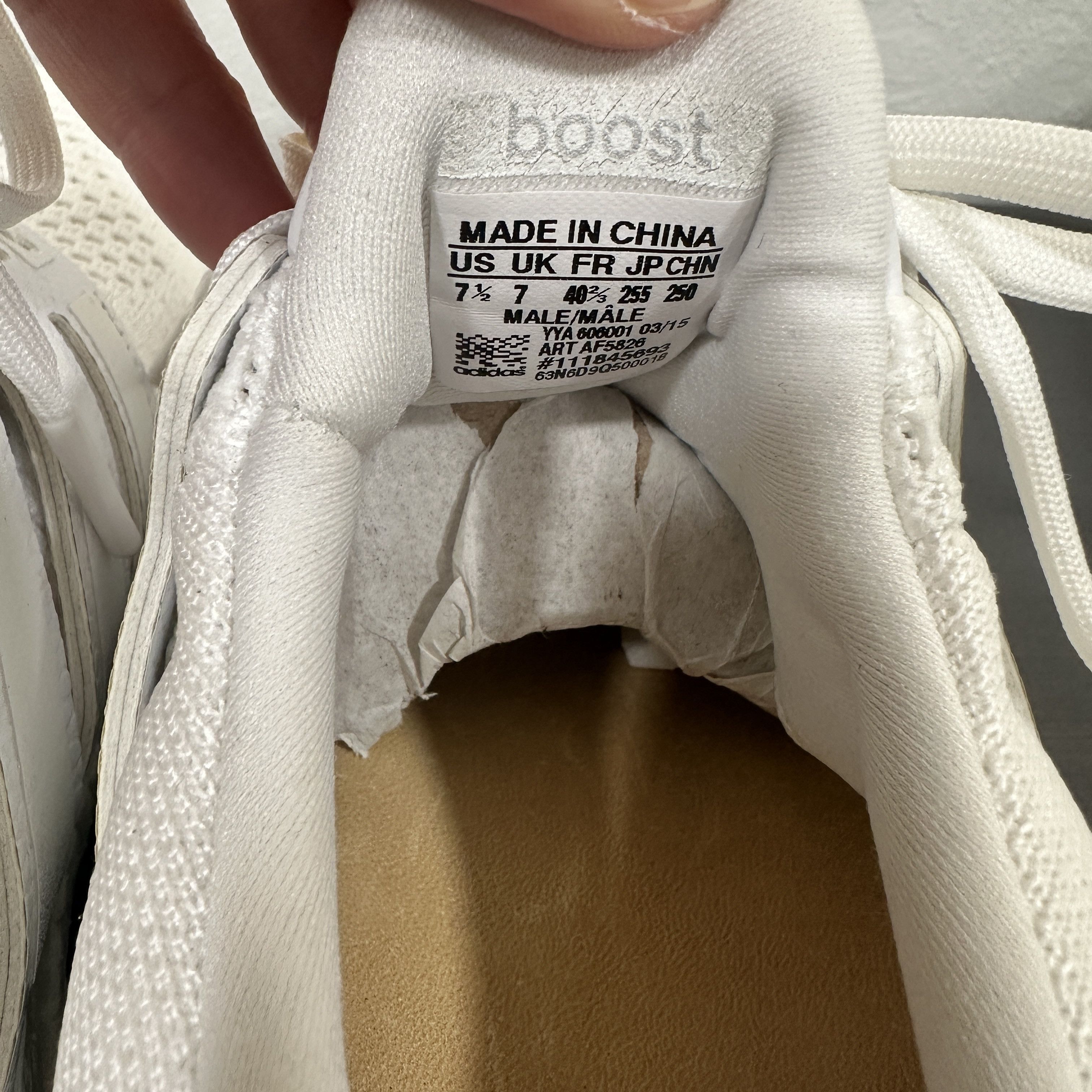 Adidas adidas x J&D Collective Ultra Boost 1.0 White US 7.5 VNDS Size US 7.5 / EU 40-41 - 5 Thumbnail