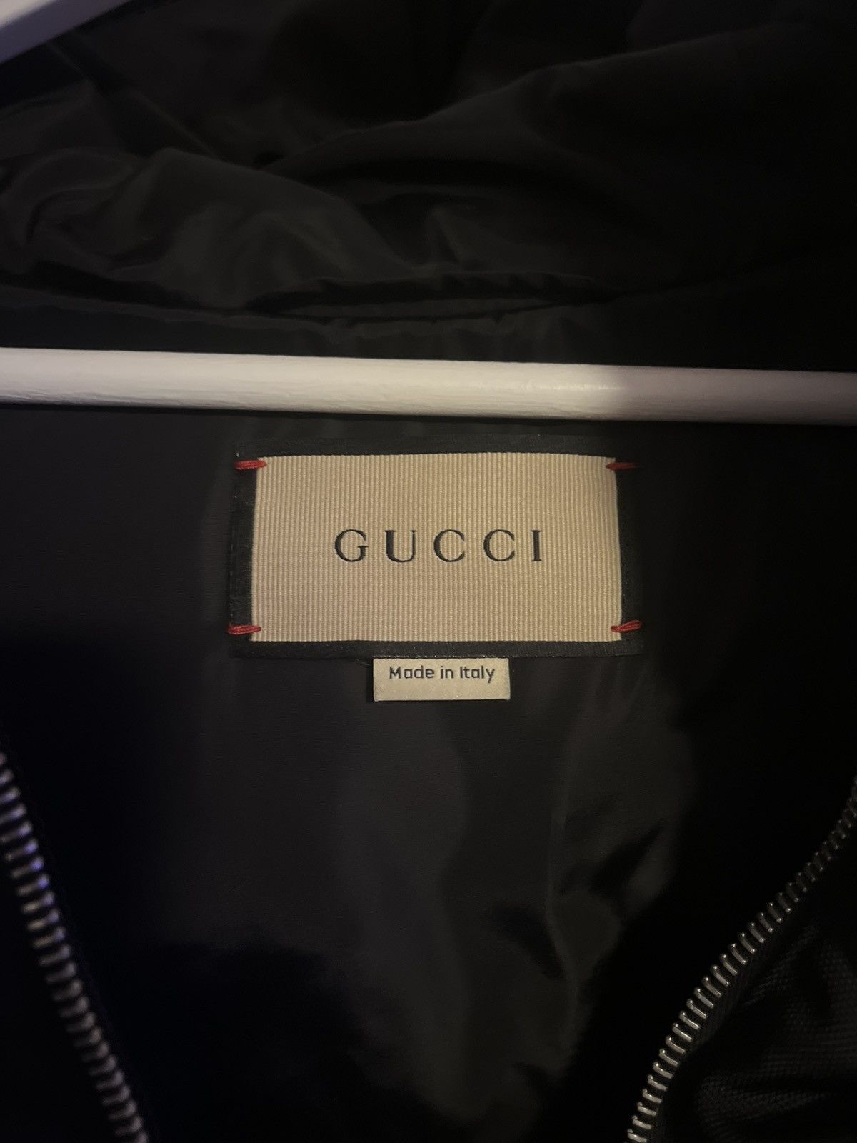 Gucci Gucci Double G Jacquard Hooded Zip Down Vest Size US M / EU 48-50 / 2 - 4 Thumbnail