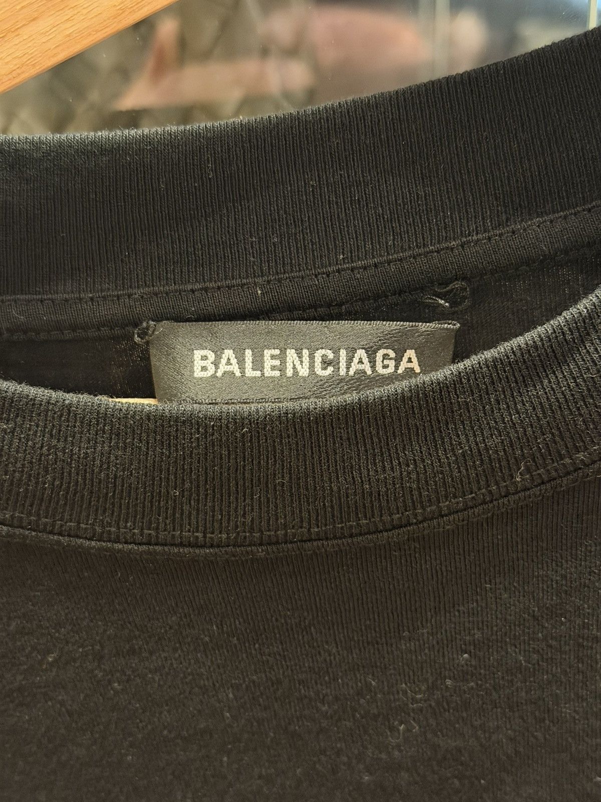 Balenciaga Balenciaga Rose LS Shirt - Black Size US S / EU 44-46 / 1 - 3 Thumbnail