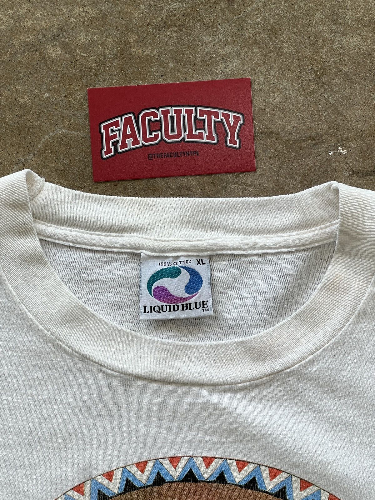 Band Tees Vintage 1992 Grateful Dead Native Liquid Blue Tee XL Size US XL / EU 56 / 4 - 3 Thumbnail