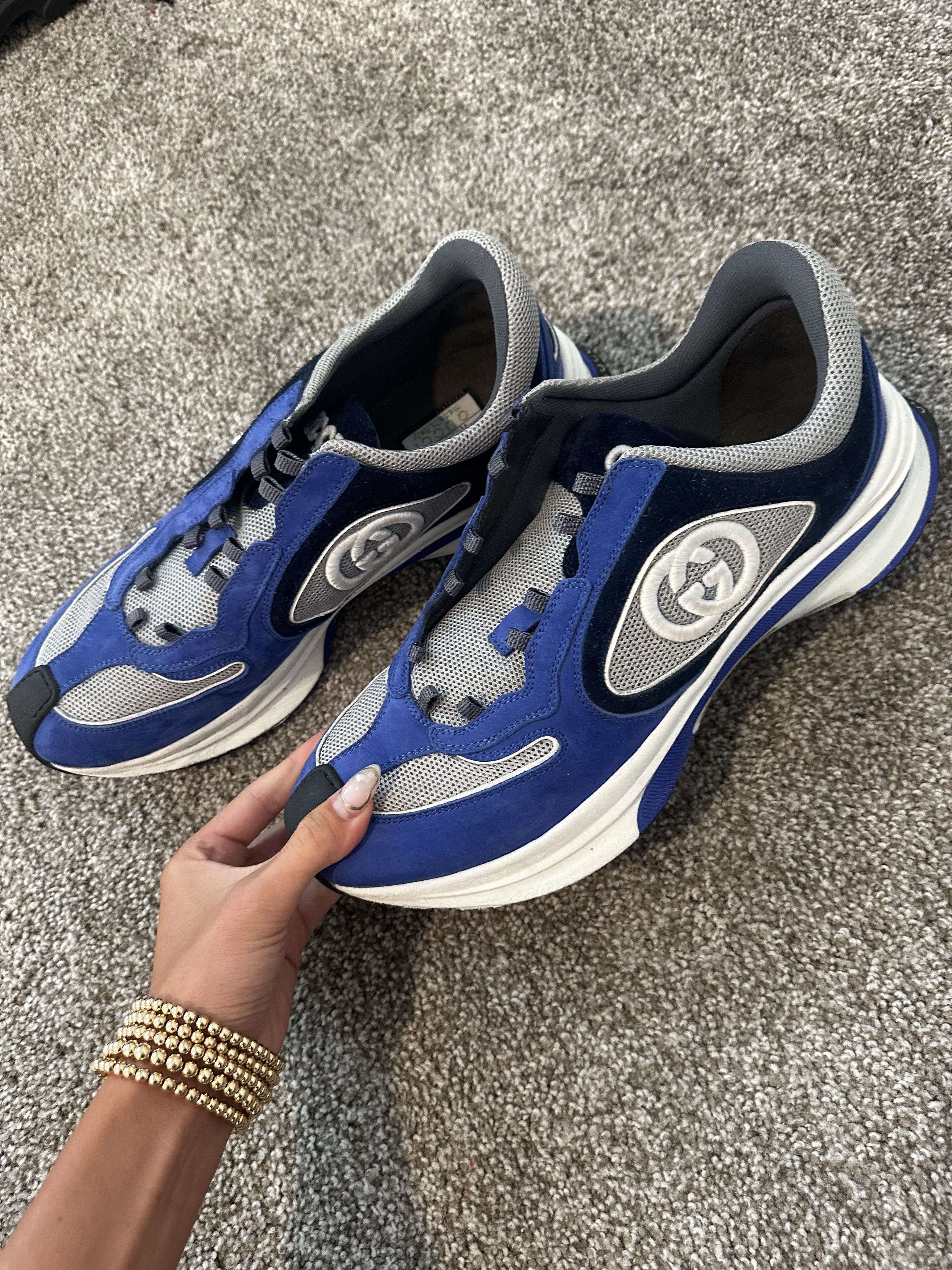 Gucci Gucci Run Lace-Up Sneaker Size US 11 / EU 44 - 3 Thumbnail