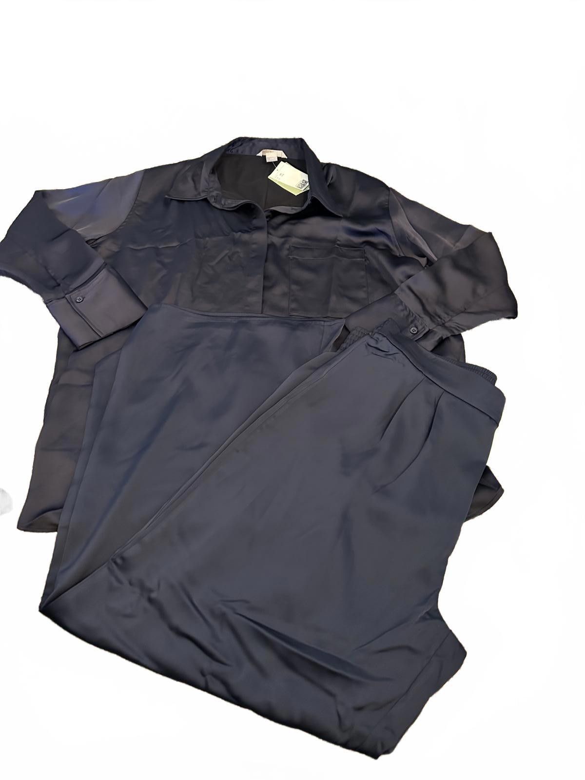 H&M Stylish Women's Satin Set - Size 18 Size 40" / US 18 - 1 Thumbnail