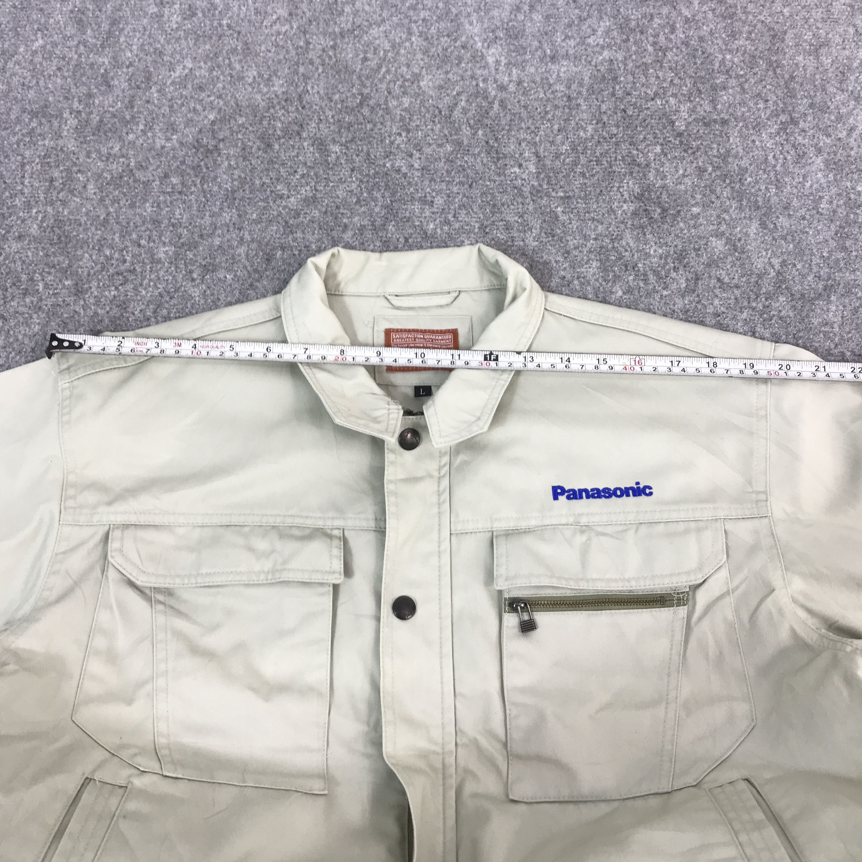 Japanese Brand Vintage Panasonic Japan uniform jacket Size US L / EU 52-54 / 3 - 8 Thumbnail
