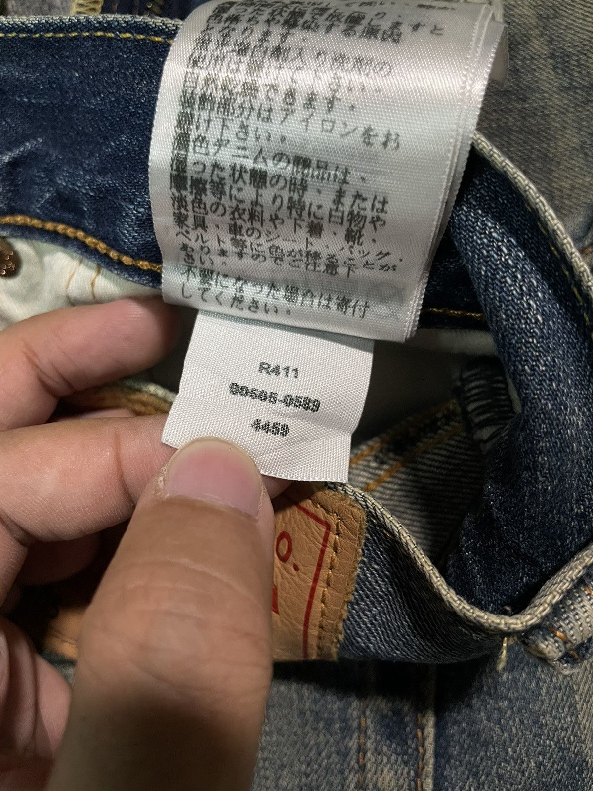 Levi's Vintage Levi’s 505 Jeans Distressed Straight Denim size 34 Size US 34 / EU 50 - 12 Thumbnail