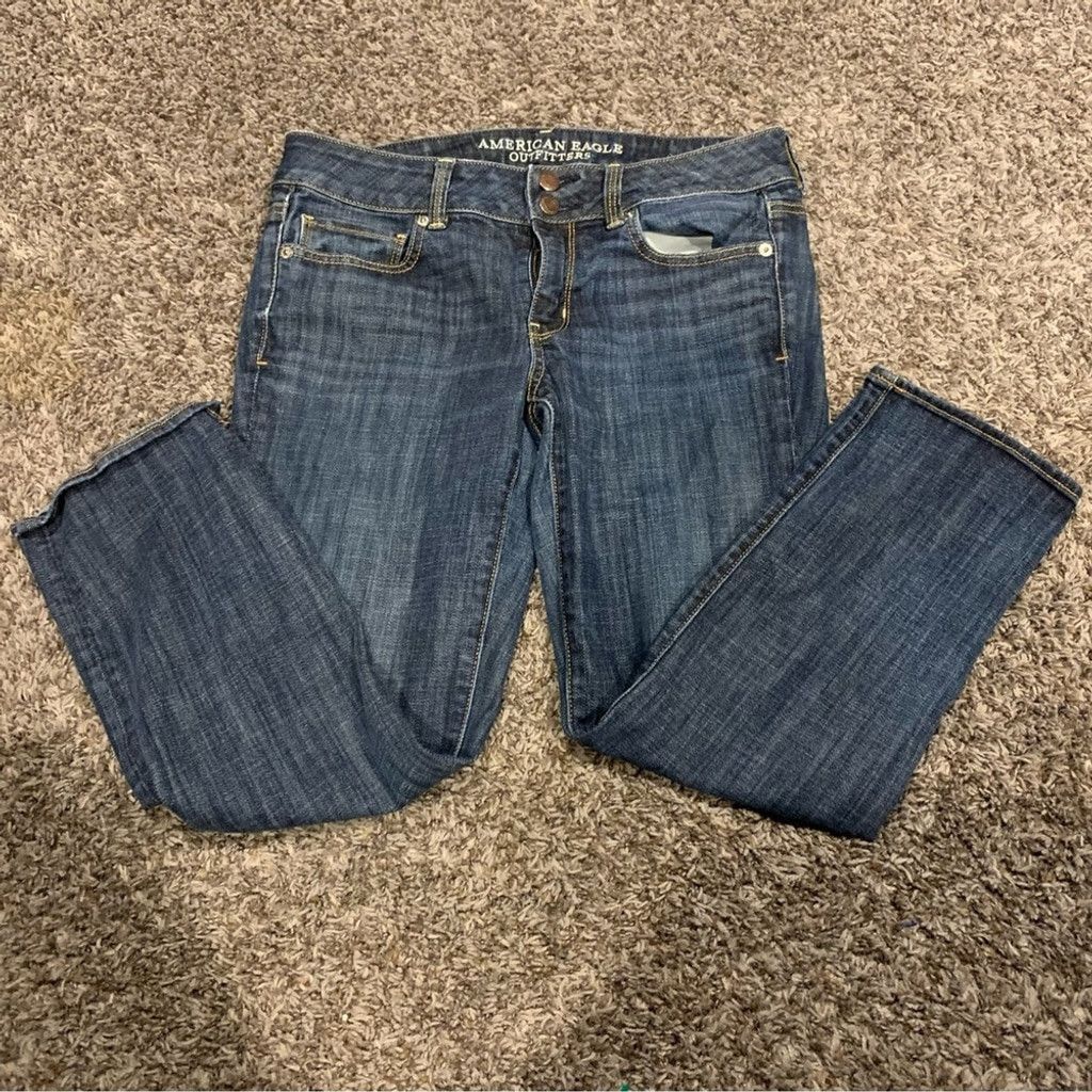 American Eagle Outfitters Women’s American Eagle Crop Jeans Size 30" / US 8 / IT 44 - 3 Thumbnail
