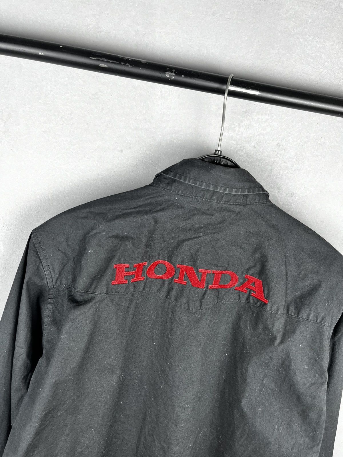 Honda × Vintage Vintage HONDA Racing Short Sleeve Cotton Button Shirt - M Size US M / EU 48-50 / 2 - 7 Thumbnail