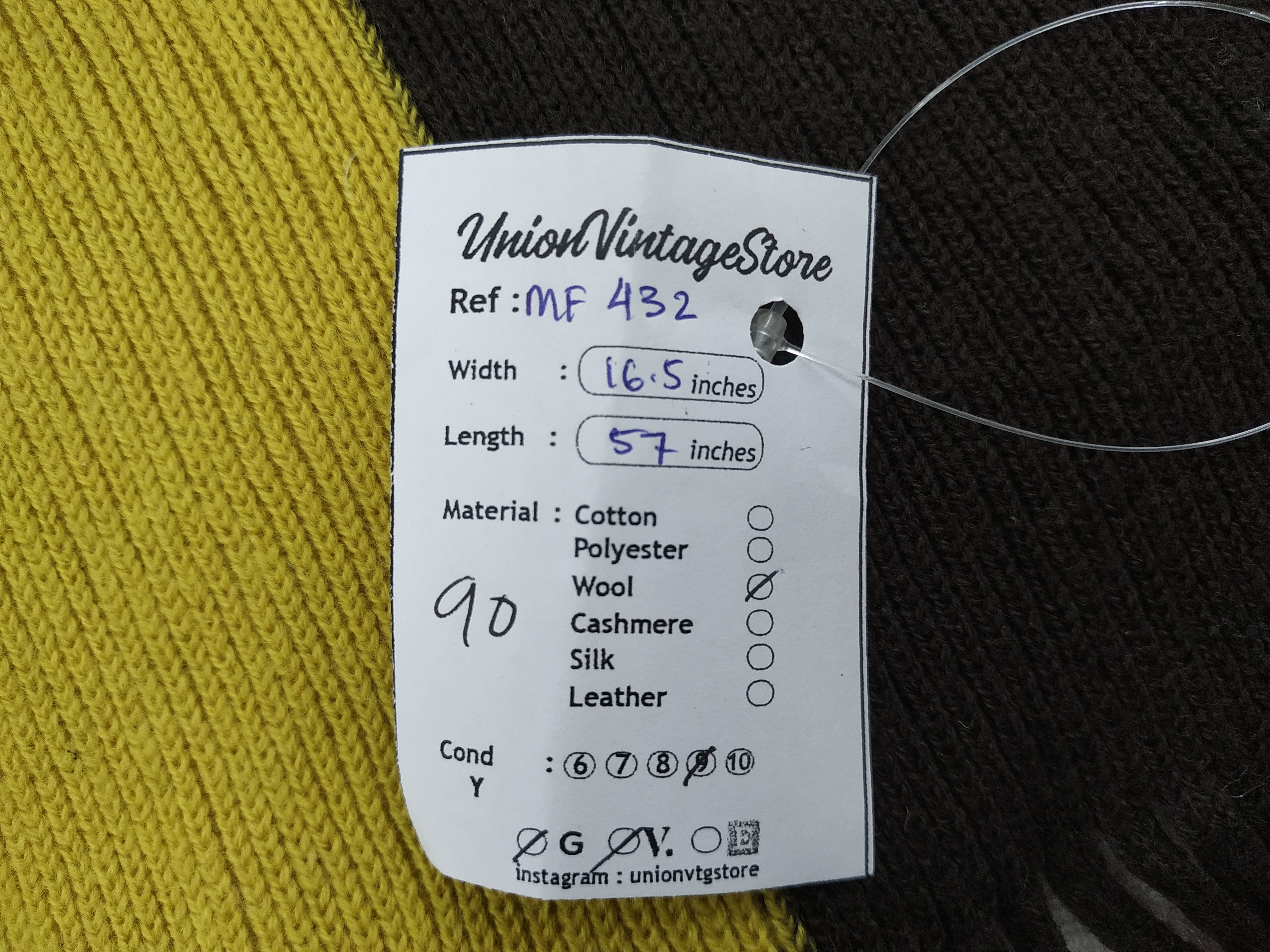 Paul Smith Vintage Paul Smith Scarf/Muffler/Neckwear MF432 Size ONE SIZE - 8 Thumbnail
