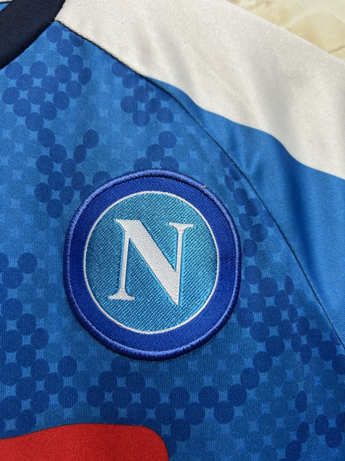 Kappa SCC Napoli 2019/2020 Kappa Soccer Jersey Football Shirt M Size US M / EU 48-50 / 2 - 5 Thumbnail