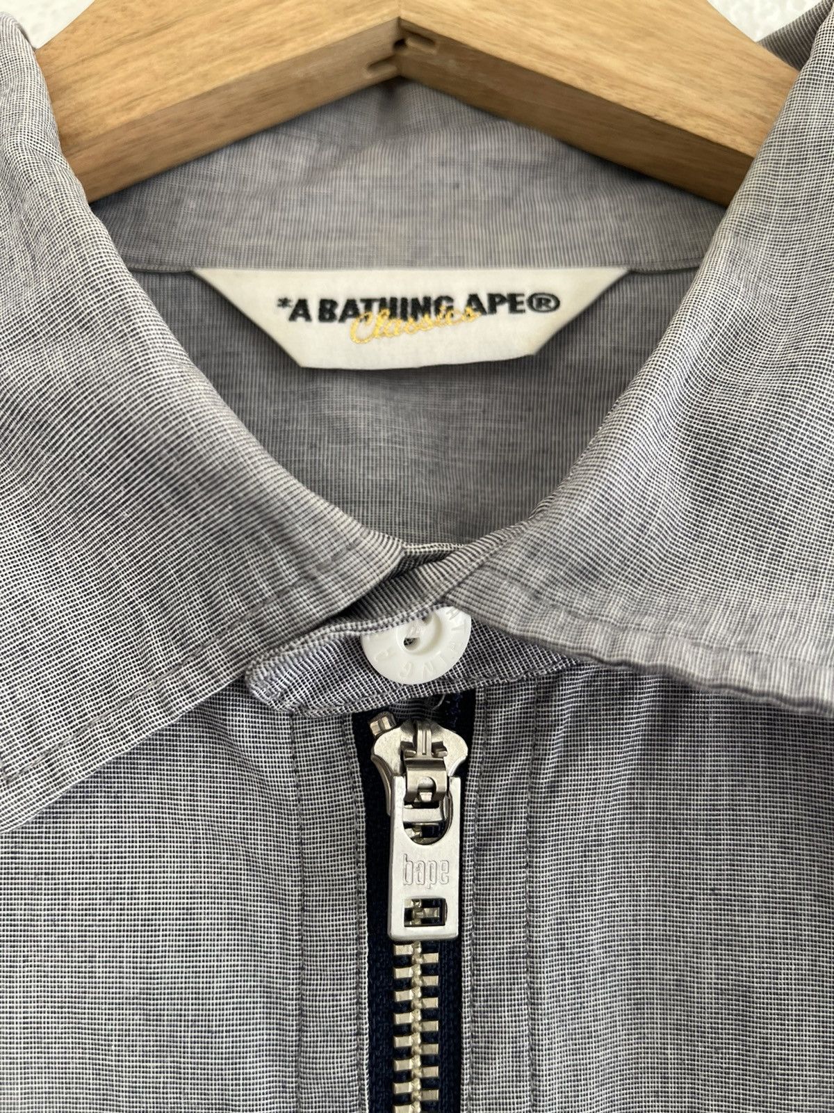 Bape Half Zipper Shirt Size US M / EU 48-50 / 2 - 4 Thumbnail