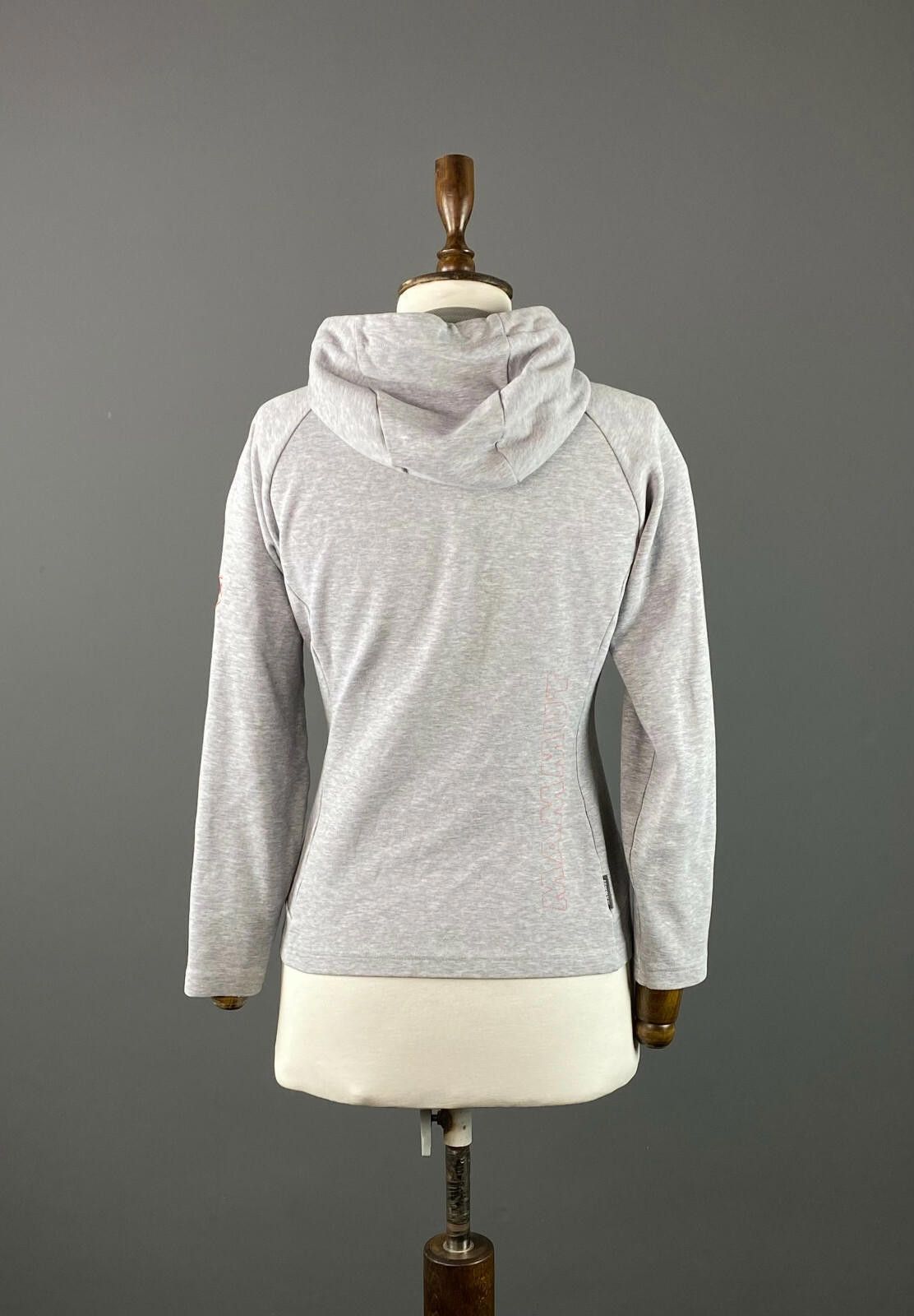 Mammut Ladies Mammut Gray Full Zip Hooded Activewear Sweater Size M / US 6-8 / IT 42-44 - 7 Thumbnail