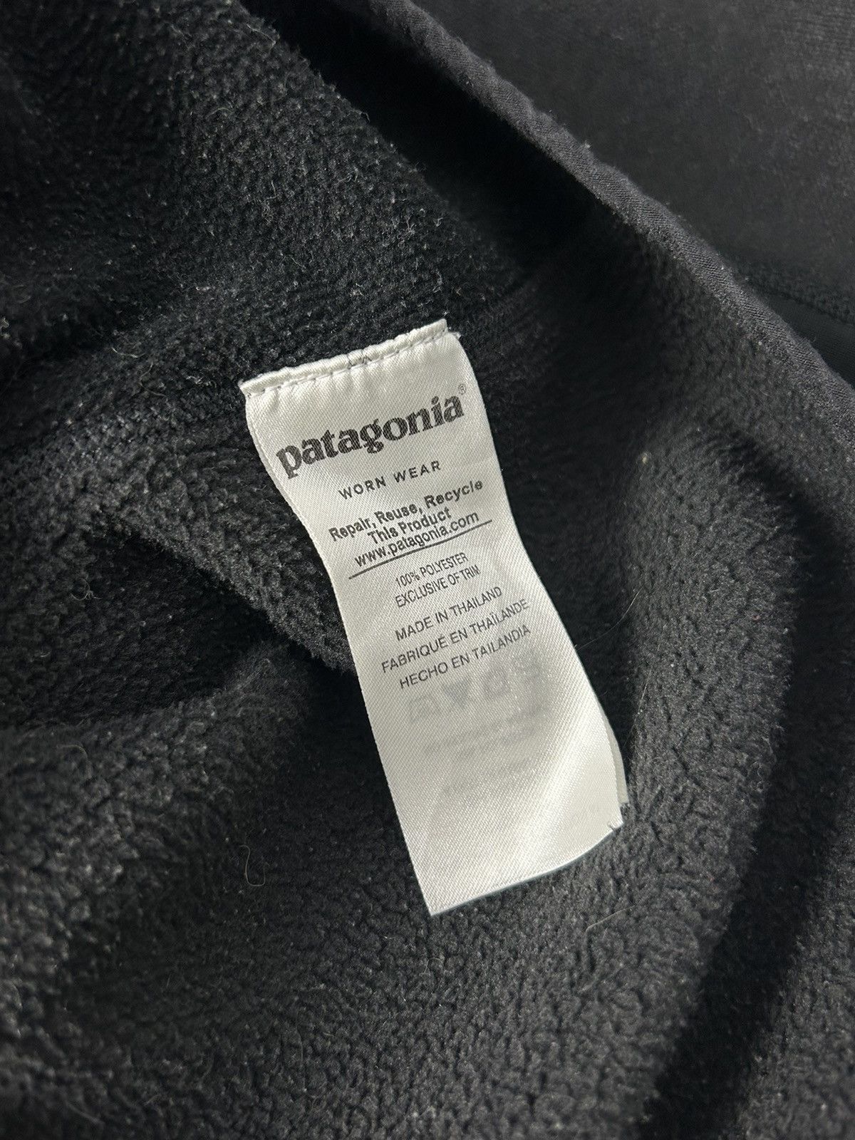 Patagonia Patagonia Black Fleece Zip Hoodie Size S Outdoor Size US S / EU 44-46 / 1 - 10 Thumbnail