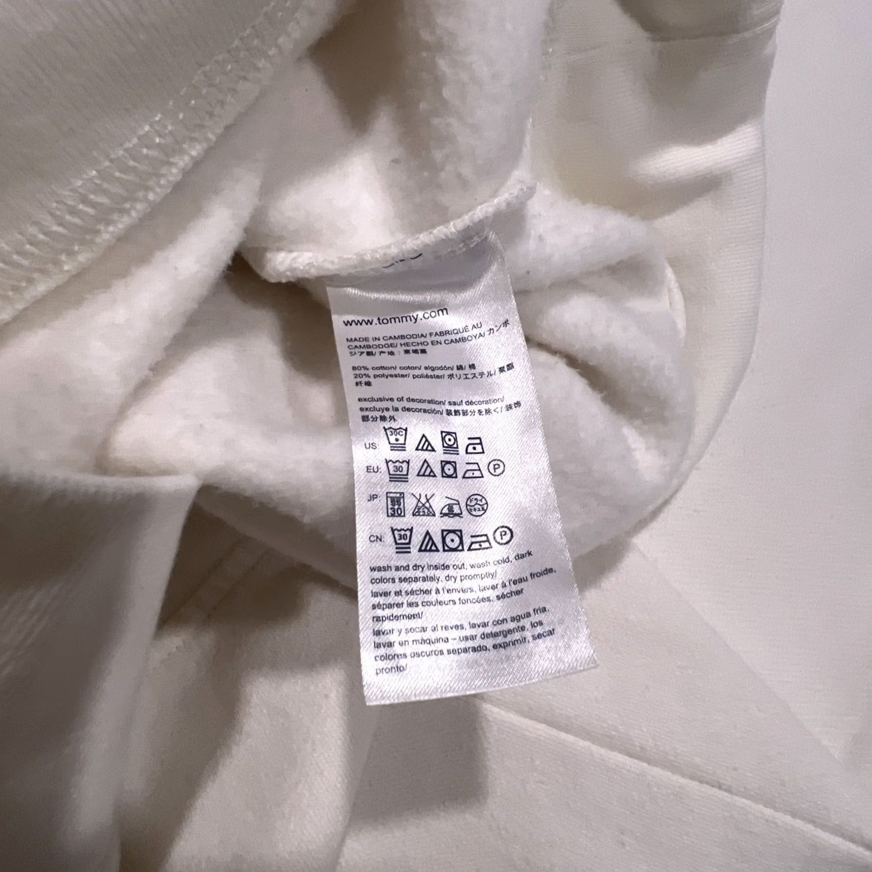 Tommy Hilfiger VINTAGE Tommy Hilfiger Shirt Mens M White Quarter Zip Sweatshirt Men Pullover Preppy Y2K Size US M / EU 48-50 / 2 - 8 Thumbnail