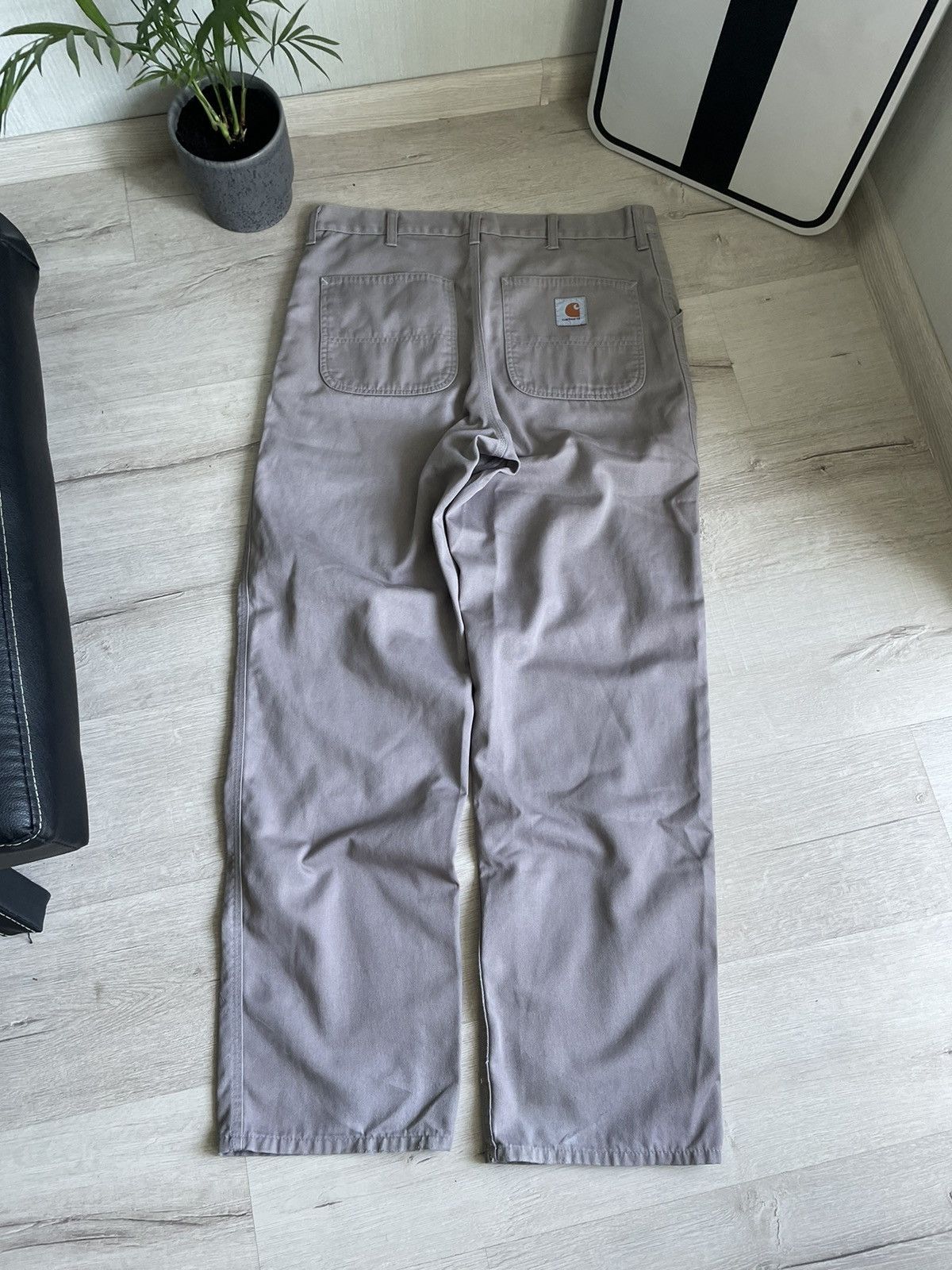 Carhartt × Vintage Vintage 90s Carhartt wip Basic Simple Pant Opium Y2k Size US 36 / EU 52 - 3 Thumbnail