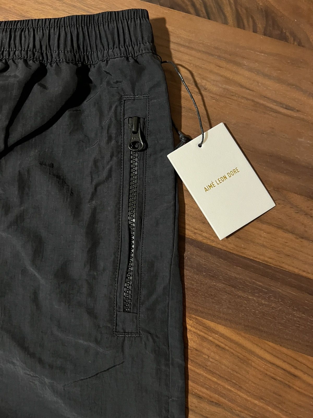 Aime Leon Dore Aime Leon Dore ALD Aimé Sport Logo Nylon Short Black Large Size US 34 / EU 50 - 3 Thumbnail