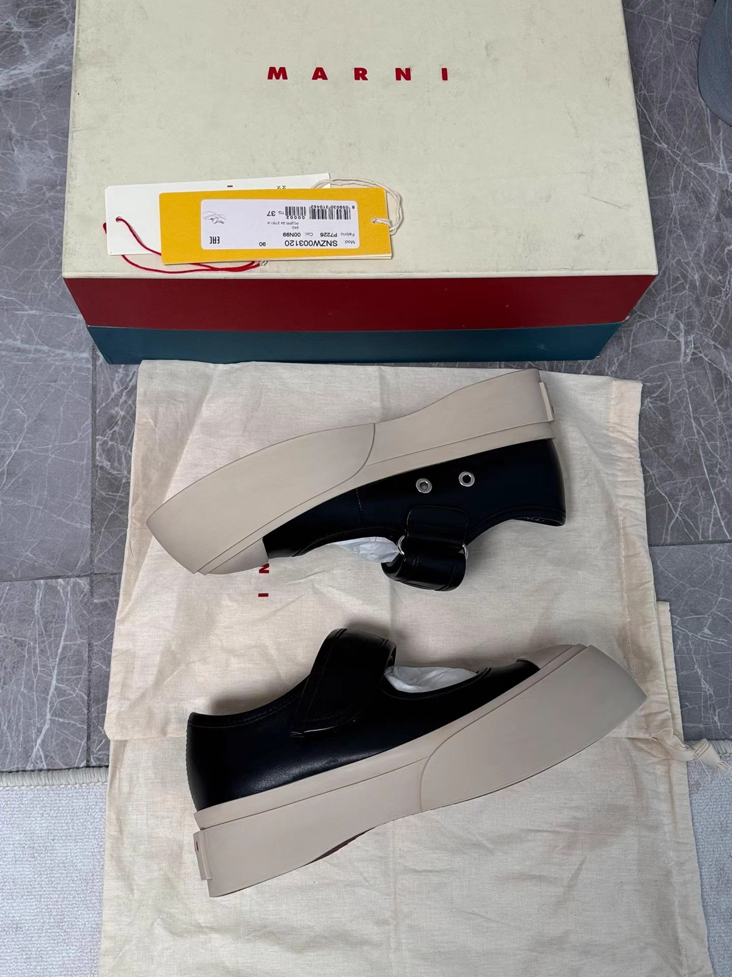 Marni Marni Velcro Strap Big Toe Shoes K6 Size US 7 / IT 37 - 5 Thumbnail