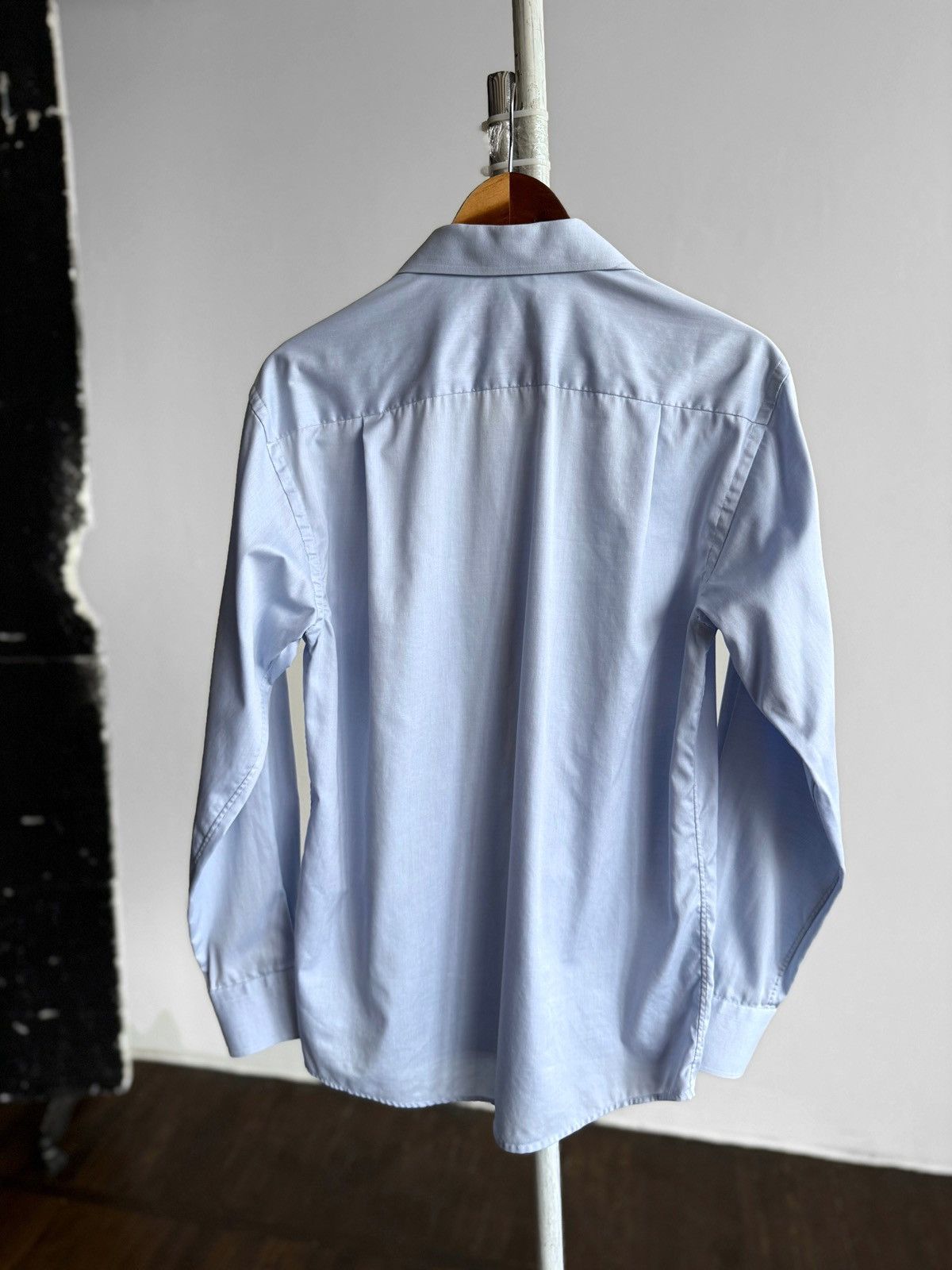 Eton Eton Mens Light Blue Classic Fit Long Sleeve Button Up Shirt Size US M / EU 48-50 / 2 - 5 Thumbnail